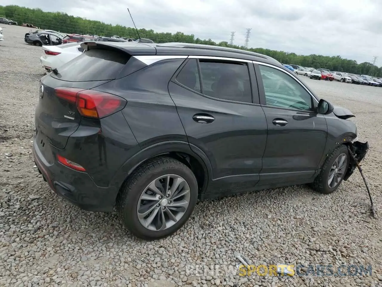 3 Фотография поврежденного автомобиля KL4MMDSL6LB096756 BUICK ENCORE 2020