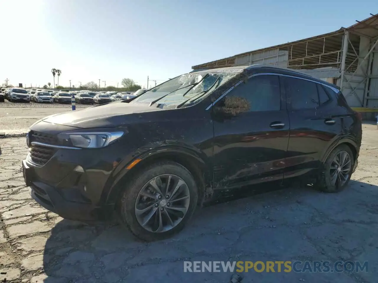 1 Photograph of a damaged car KL4MMDSL6LB097471 BUICK ENCORE 2020