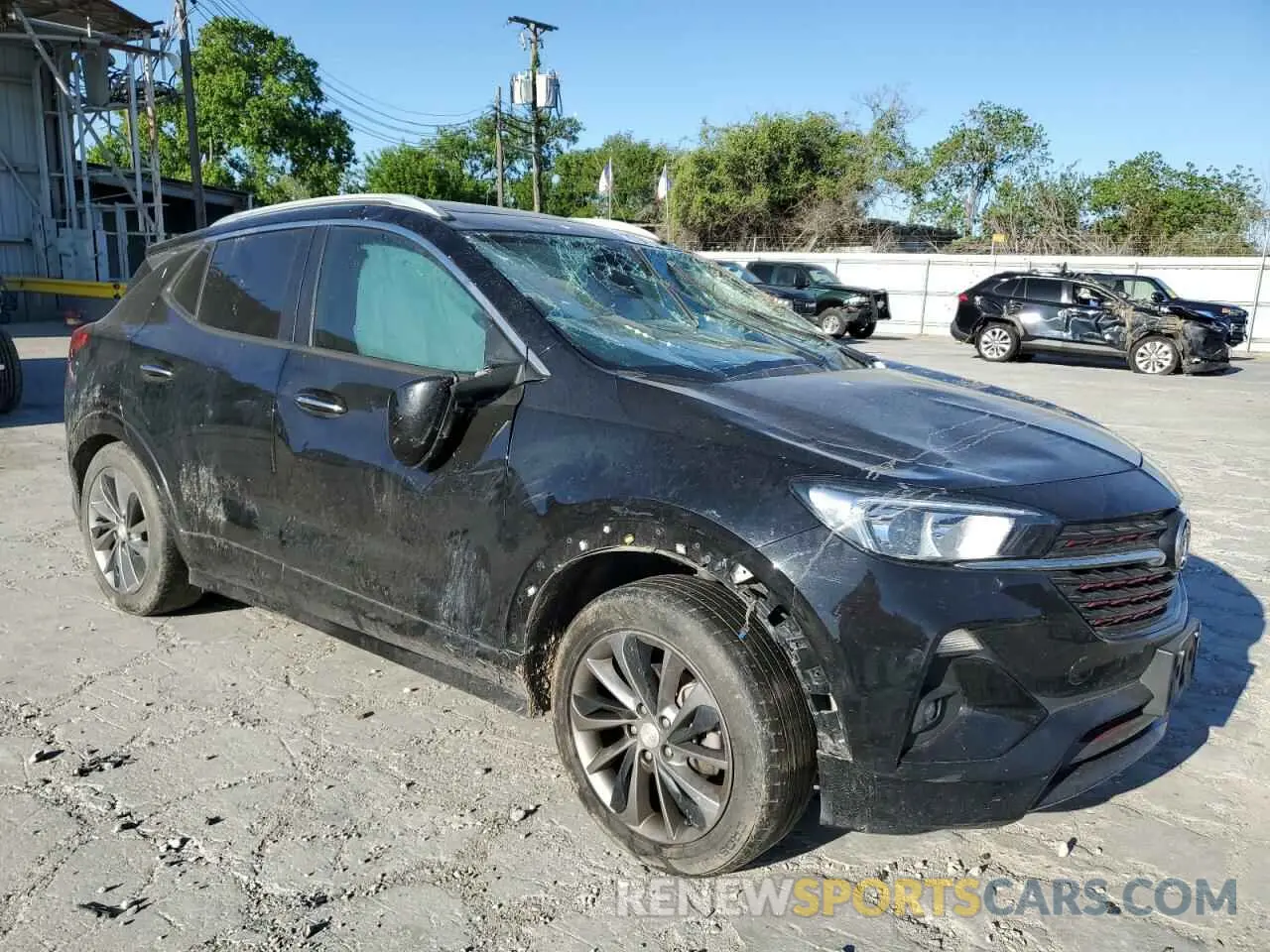 4 Photograph of a damaged car KL4MMDSL6LB097471 BUICK ENCORE 2020