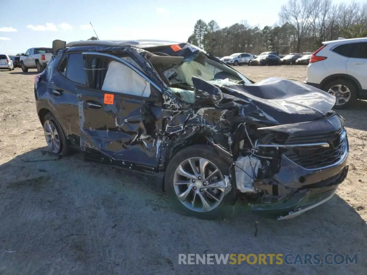4 Photograph of a damaged car KL4MMDSL7LB105951 BUICK ENCORE 2020
