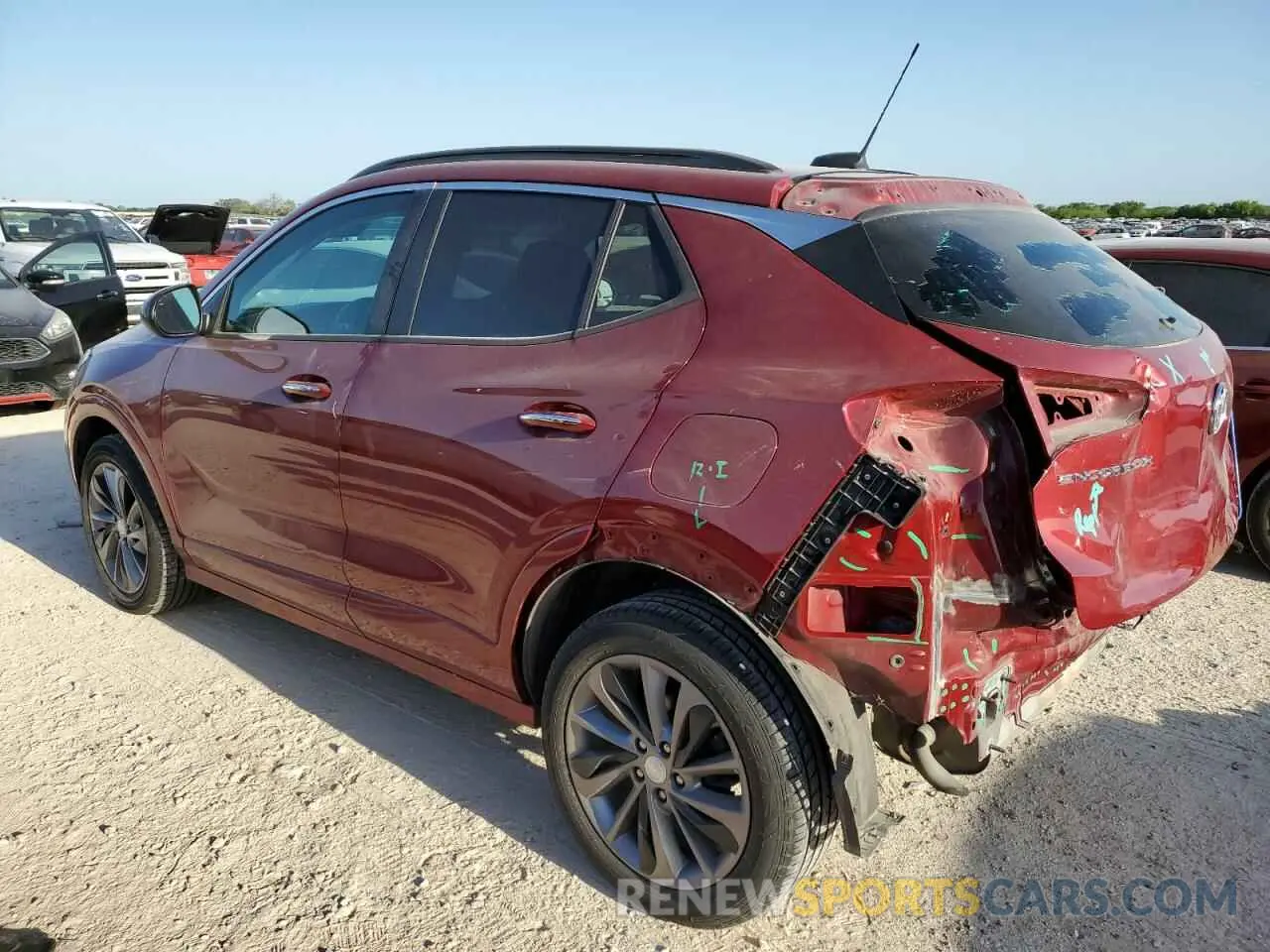 2 Photograph of a damaged car KL4MMDSL9LB115798 BUICK ENCORE 2020