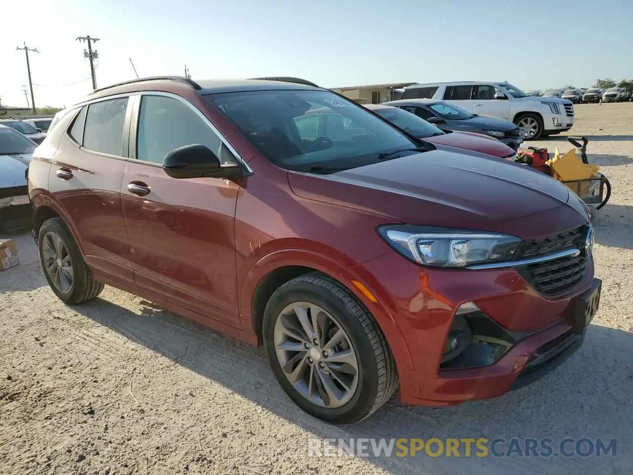 4 Photograph of a damaged car KL4MMDSL9LB115798 BUICK ENCORE 2020