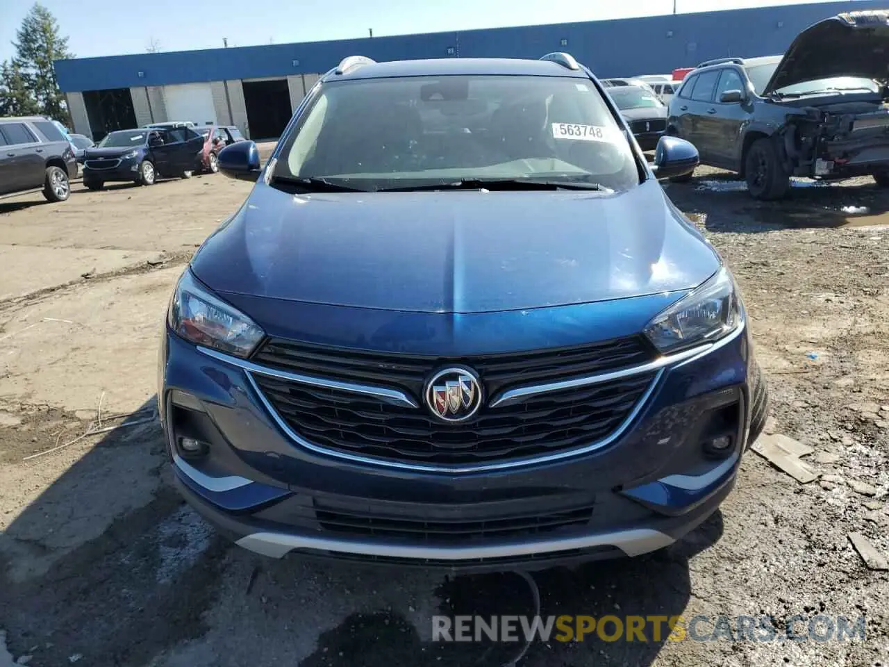 5 Фотография поврежденного автомобиля KL4MMDSLXLB123196 BUICK ENCORE 2020