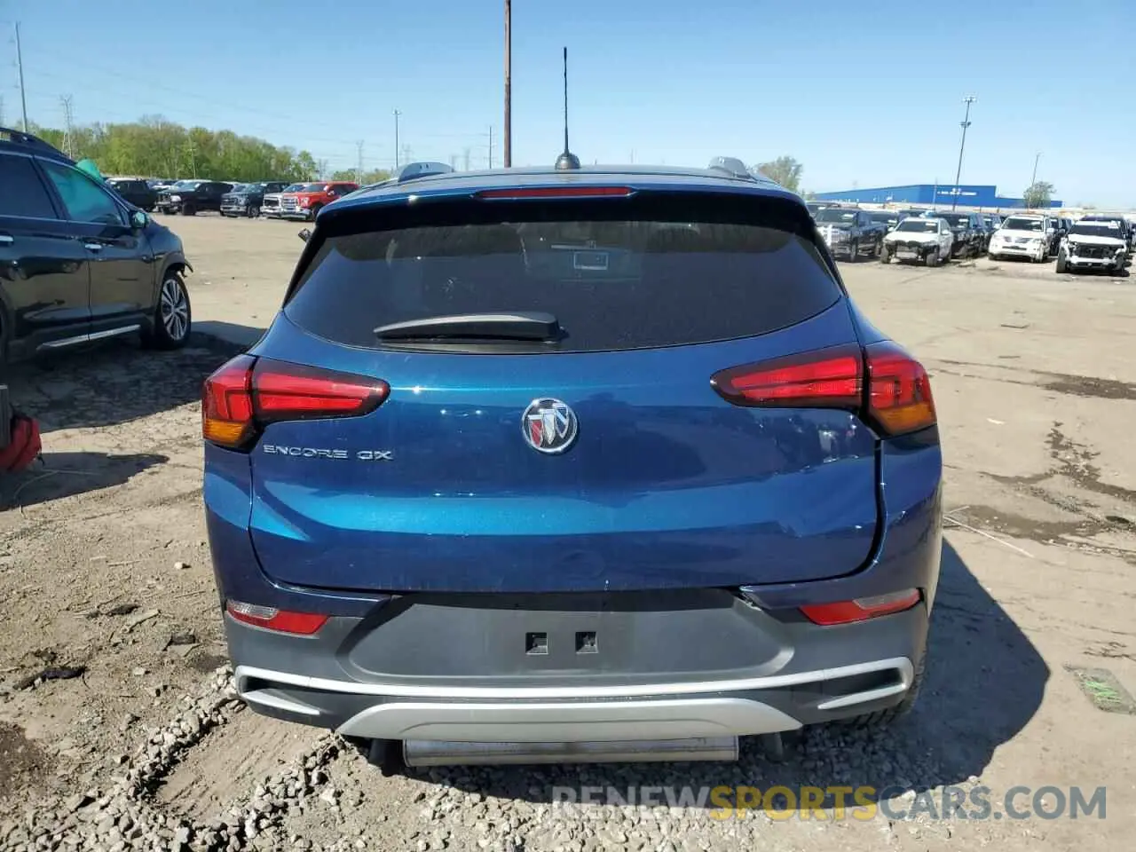 6 Фотография поврежденного автомобиля KL4MMDSLXLB123196 BUICK ENCORE 2020