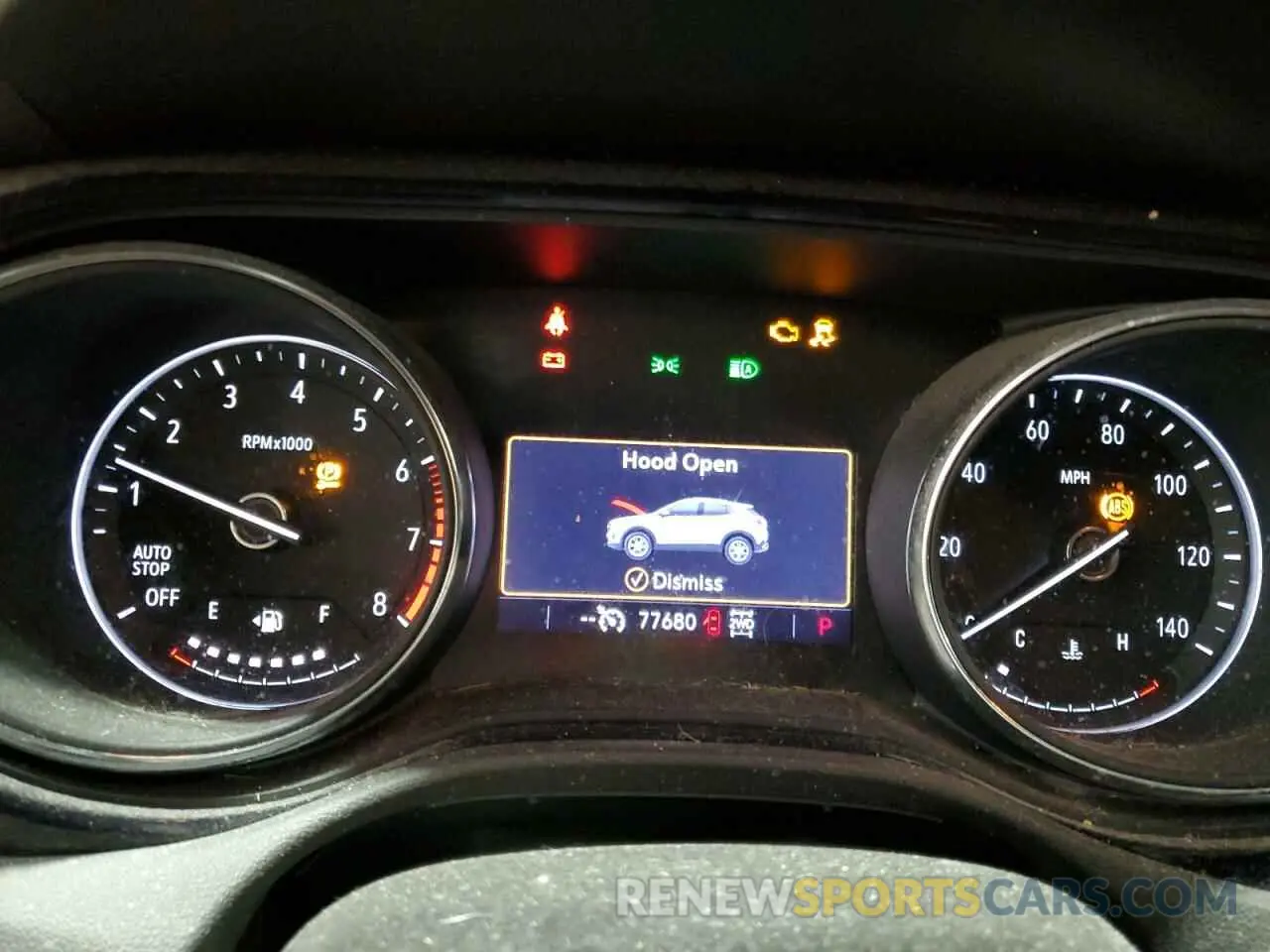 9 Фотография поврежденного автомобиля KL4MMESL0LB107823 BUICK ENCORE 2020