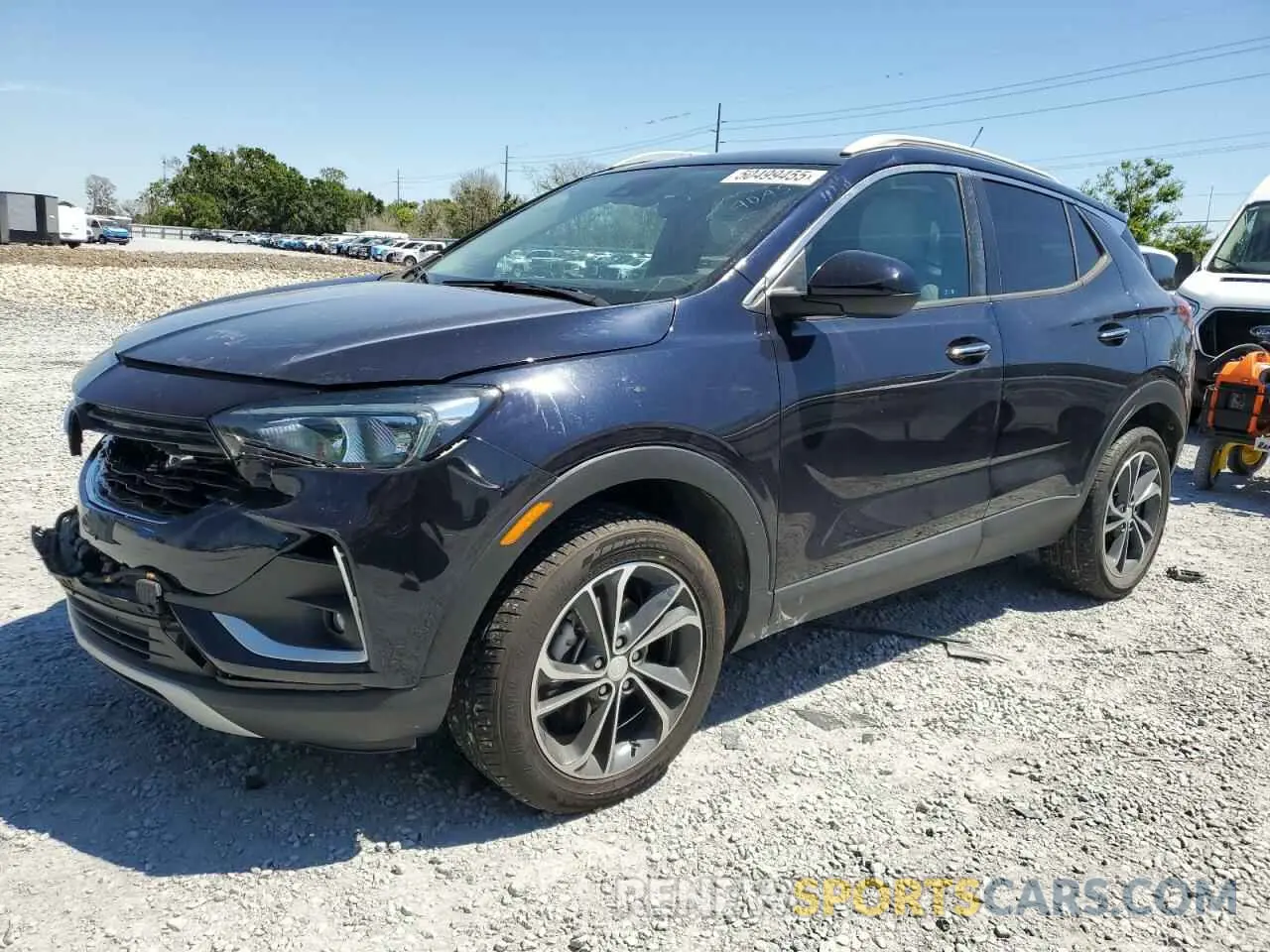 1 Фотография поврежденного автомобиля KL4MMESL1LB117101 BUICK ENCORE 2020