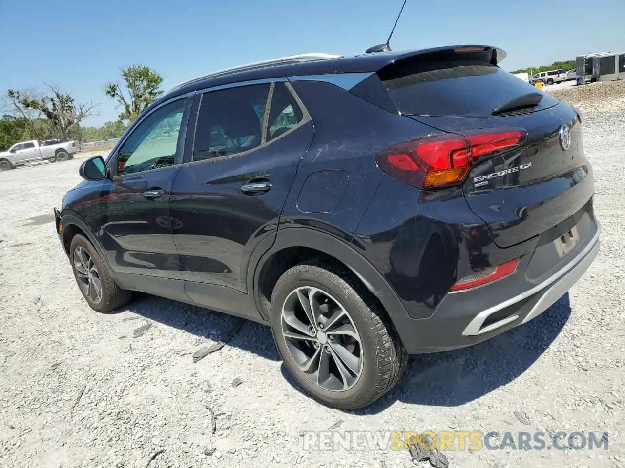 2 Фотография поврежденного автомобиля KL4MMESL1LB117101 BUICK ENCORE 2020