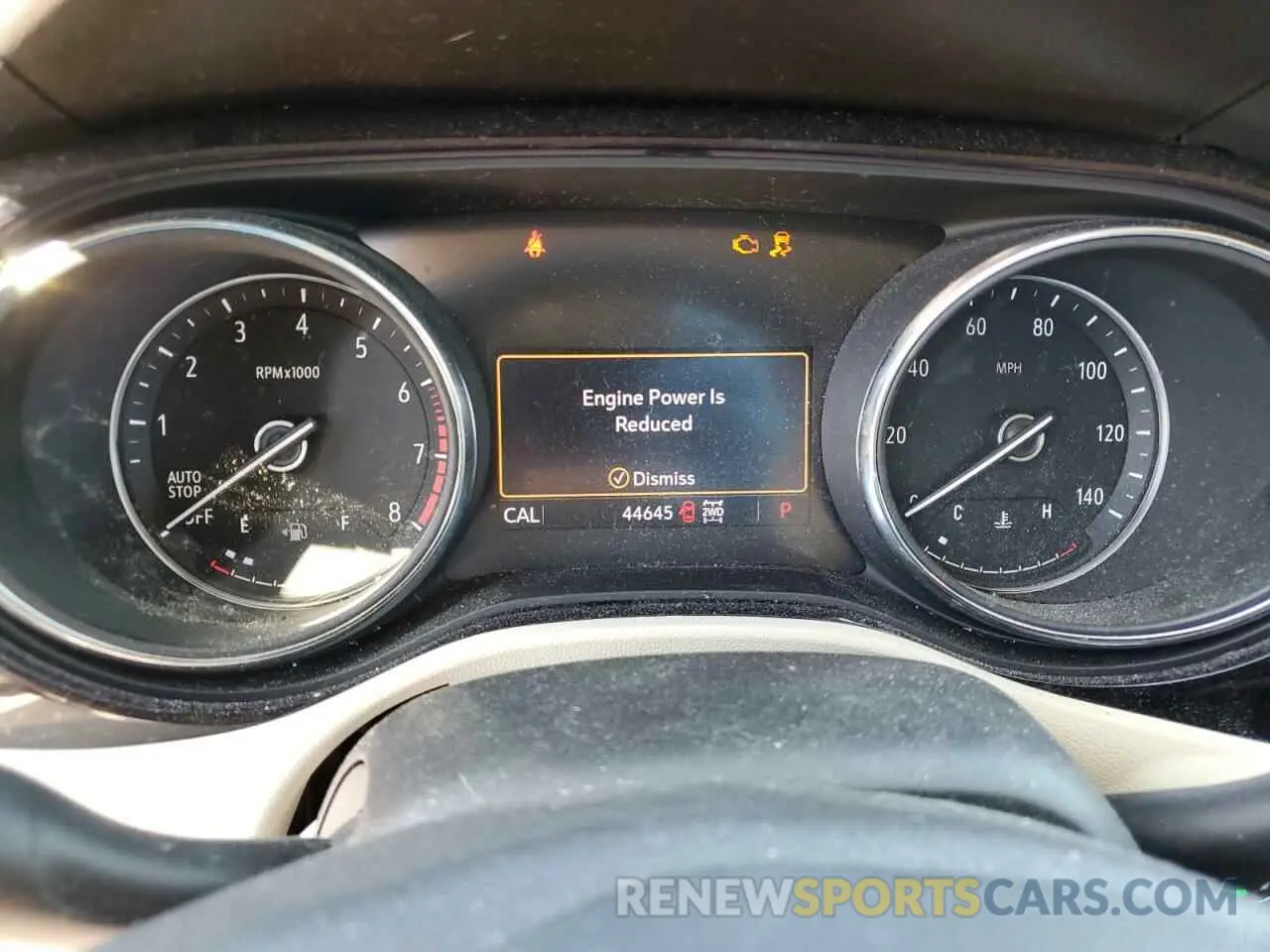 9 Фотография поврежденного автомобиля KL4MMESL1LB117101 BUICK ENCORE 2020
