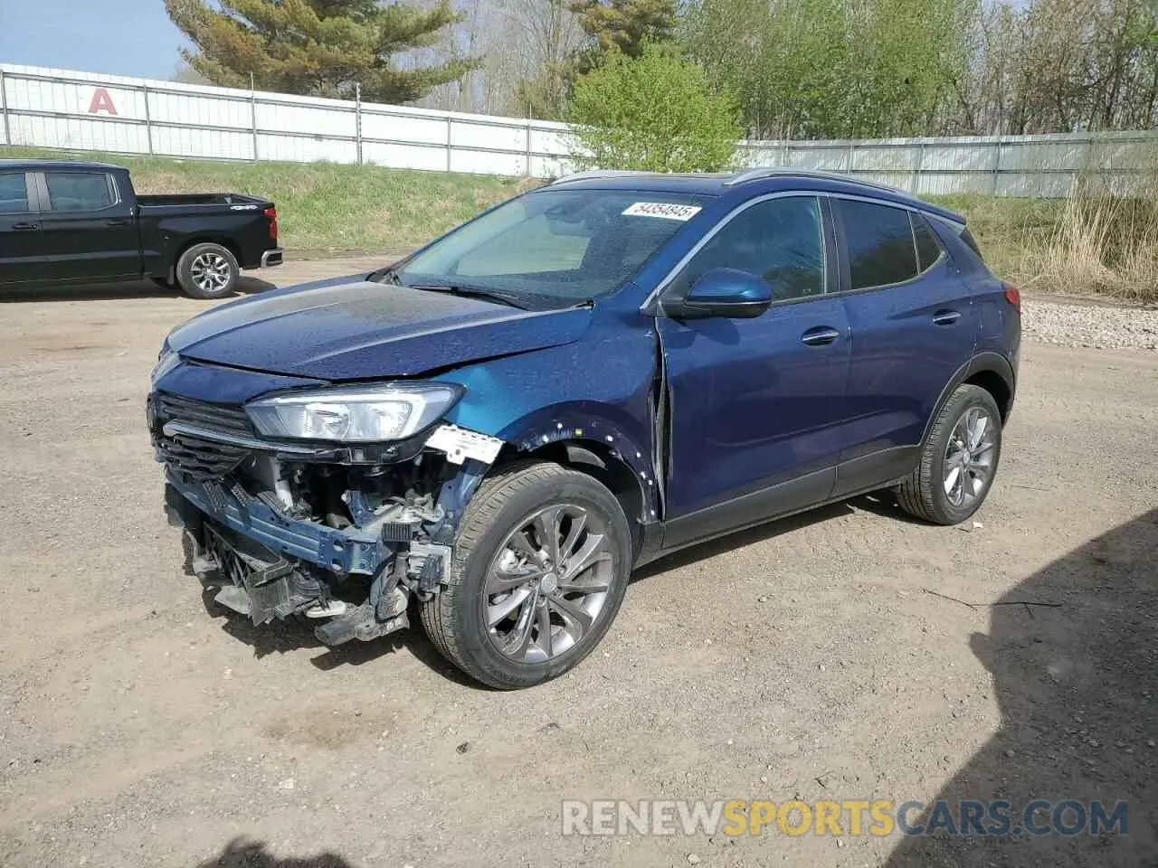 1 Photograph of a damaged car KL4MMESL5LB090307 BUICK ENCORE 2020