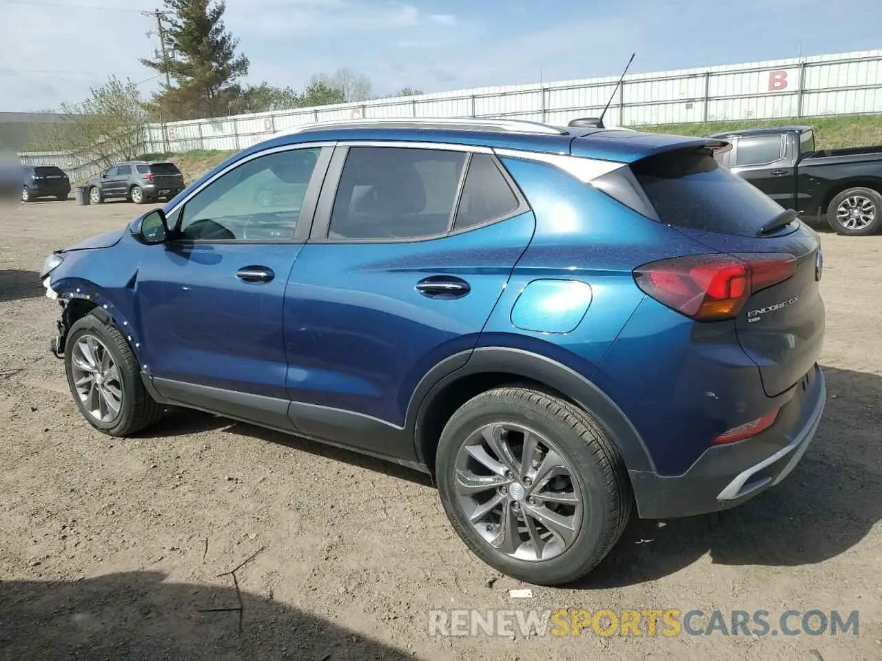 2 Photograph of a damaged car KL4MMESL5LB090307 BUICK ENCORE 2020