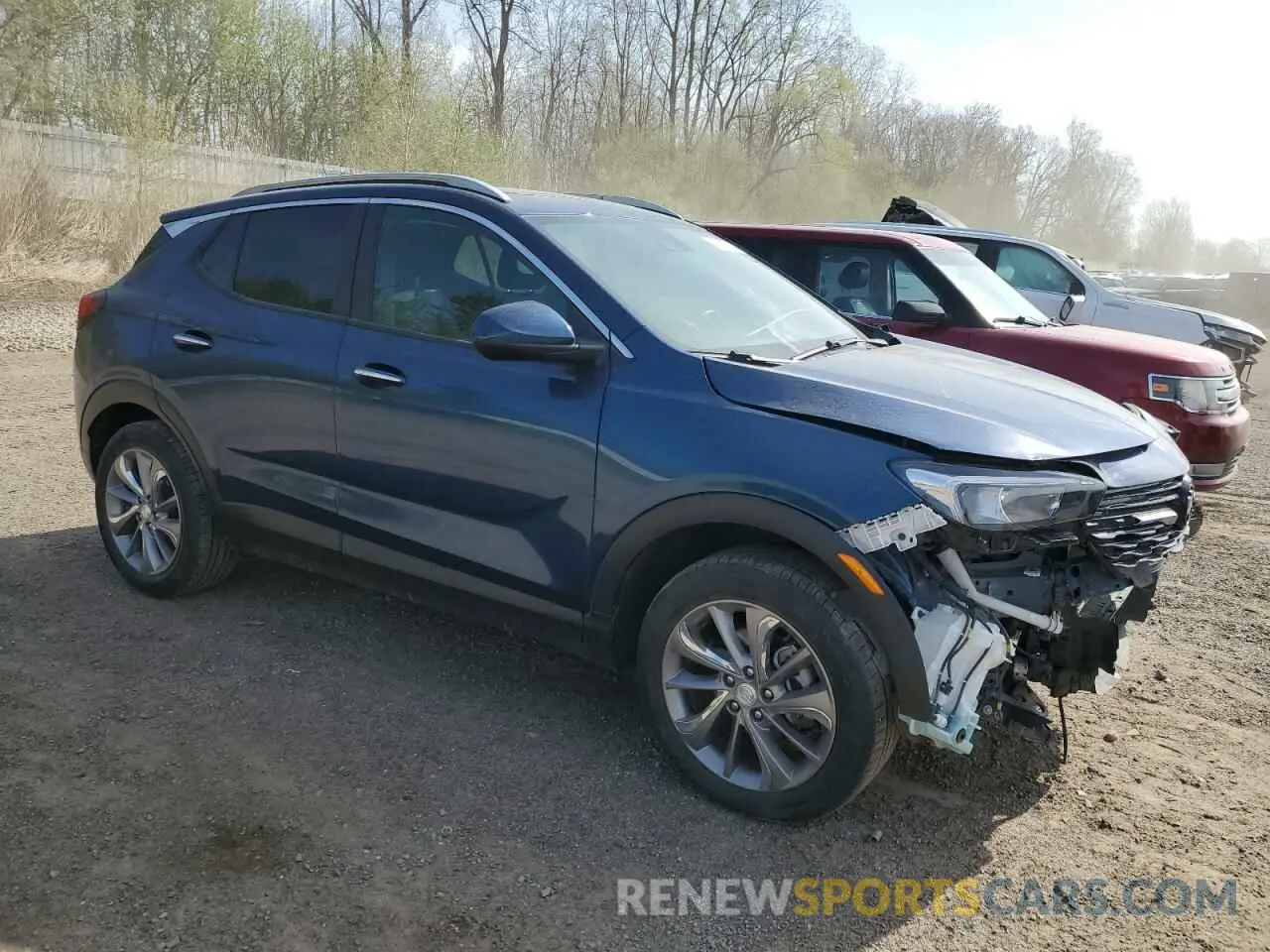 4 Photograph of a damaged car KL4MMESL5LB090307 BUICK ENCORE 2020