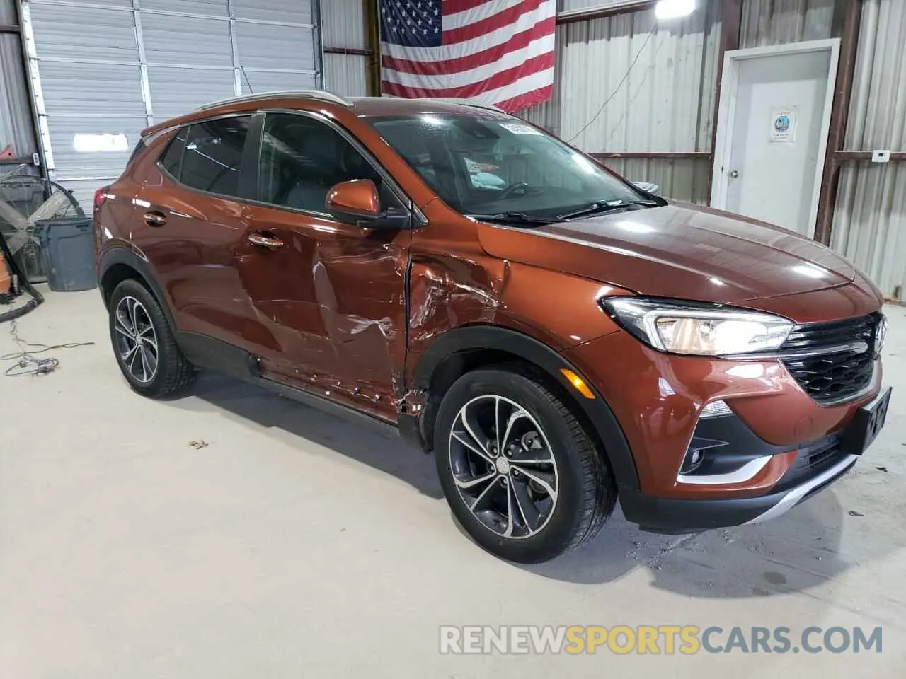 4 Фотография поврежденного автомобиля KL4MMESL8LB113756 BUICK ENCORE 2020
