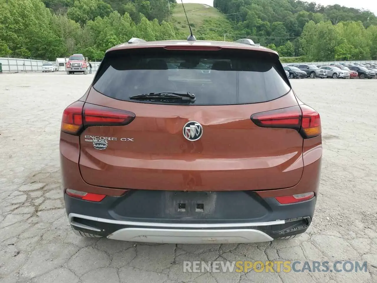 6 Фотография поврежденного автомобиля KL4MMESLXLB088844 BUICK ENCORE 2020