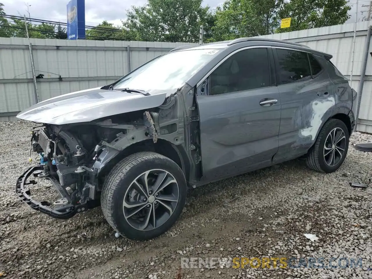 1 Photograph of a damaged car KL4MMFSL1LB124314 BUICK ENCORE 2020