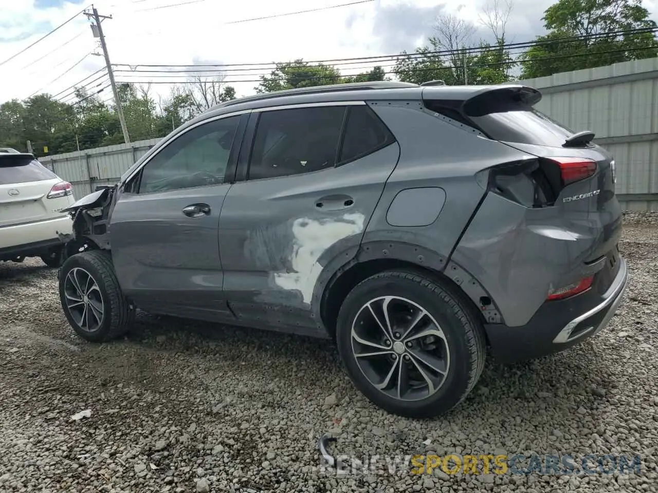 2 Photograph of a damaged car KL4MMFSL1LB124314 BUICK ENCORE 2020
