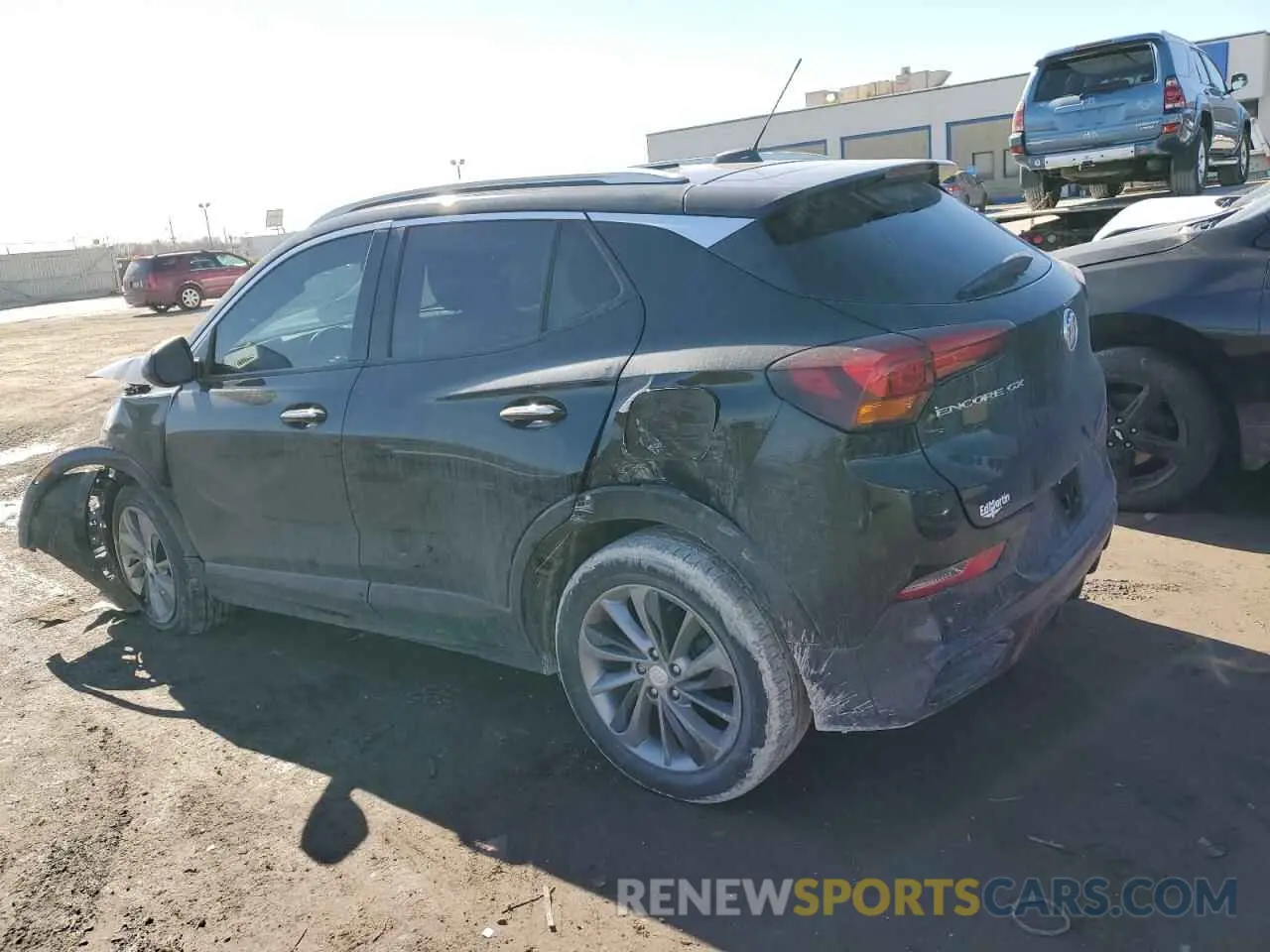 2 Фотография поврежденного автомобиля KL4MMFSL3LB128610 BUICK ENCORE 2020