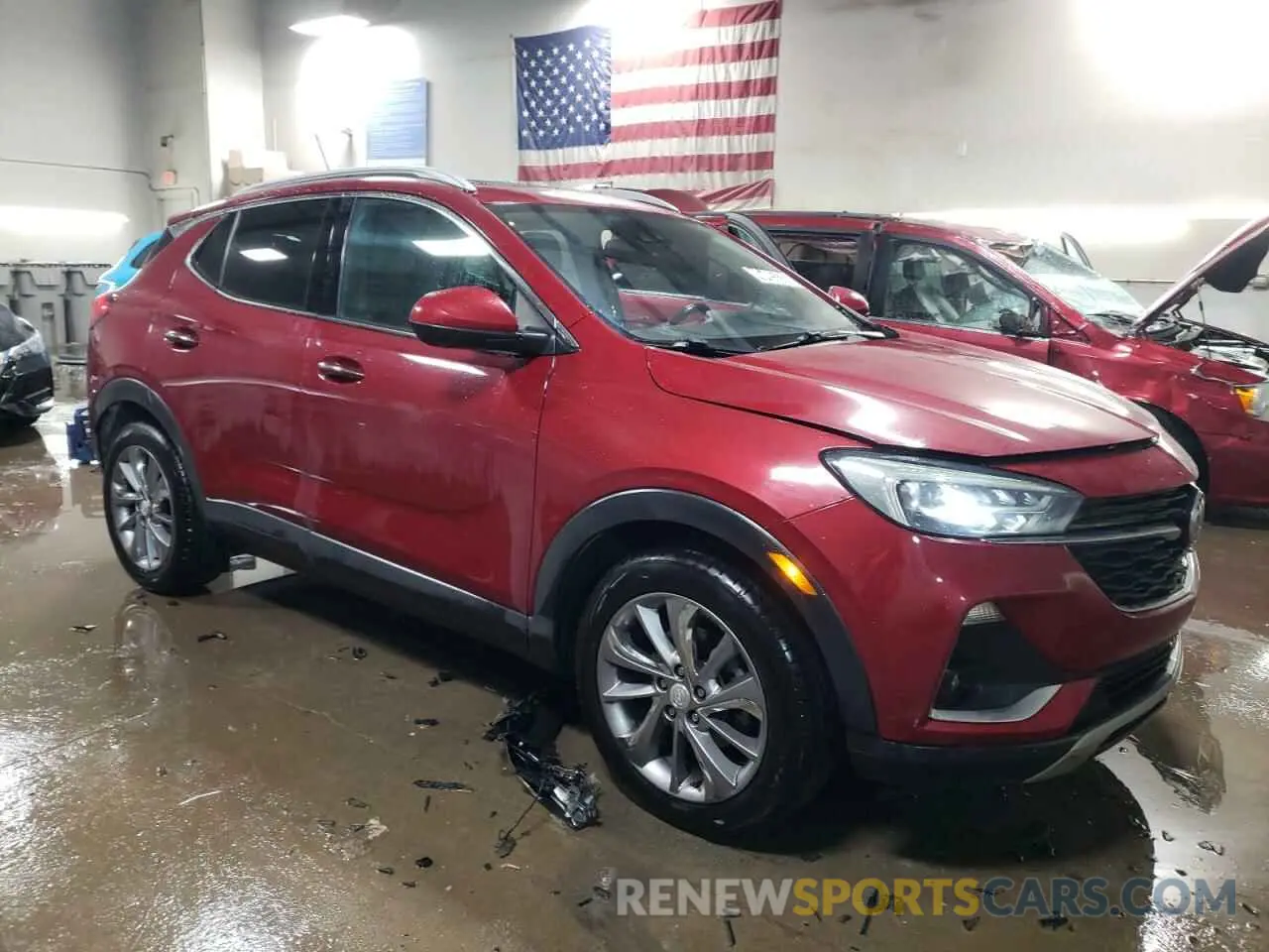 4 Photograph of a damaged car KL4MMFSL4LB105367 BUICK ENCORE 2020