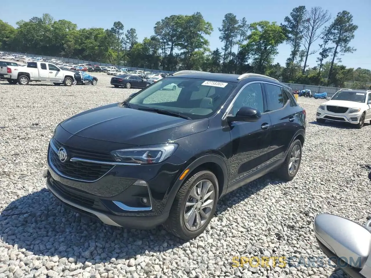 1 Photograph of a damaged car KL4MMFSL8LB128425 BUICK ENCORE 2020