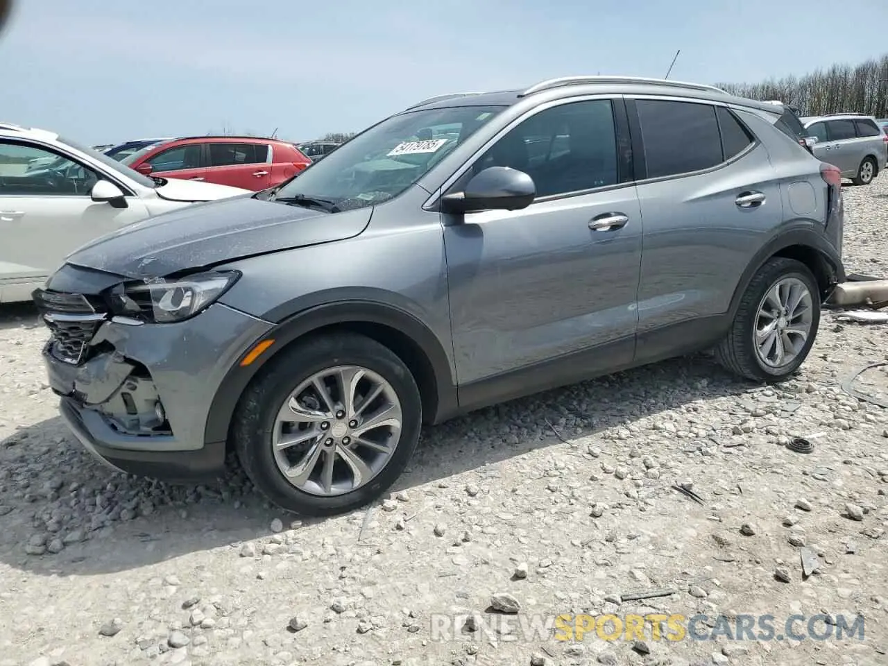 1 Фотография поврежденного автомобиля KL4MMFSLXLB104580 BUICK ENCORE 2020