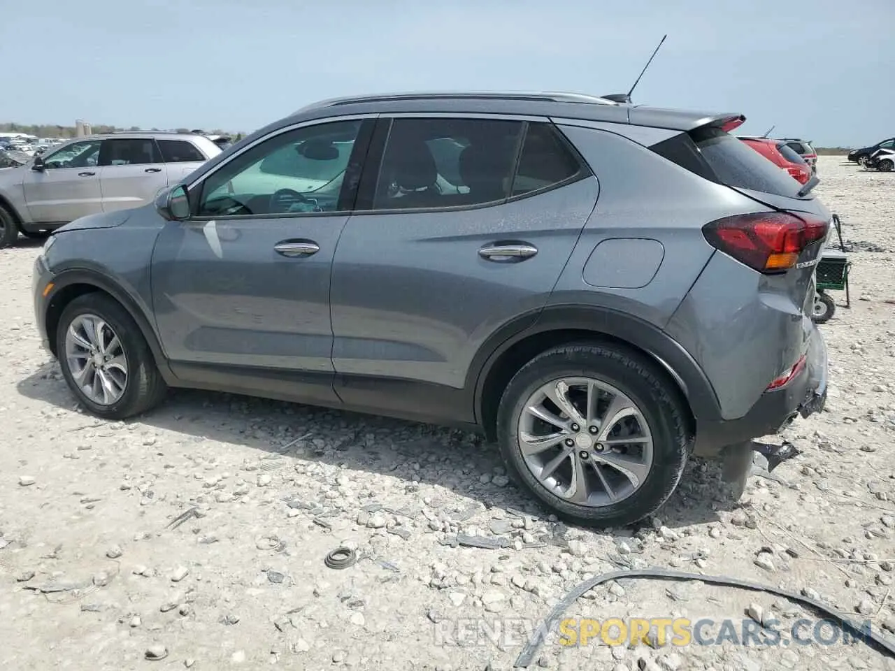 2 Фотография поврежденного автомобиля KL4MMFSLXLB104580 BUICK ENCORE 2020