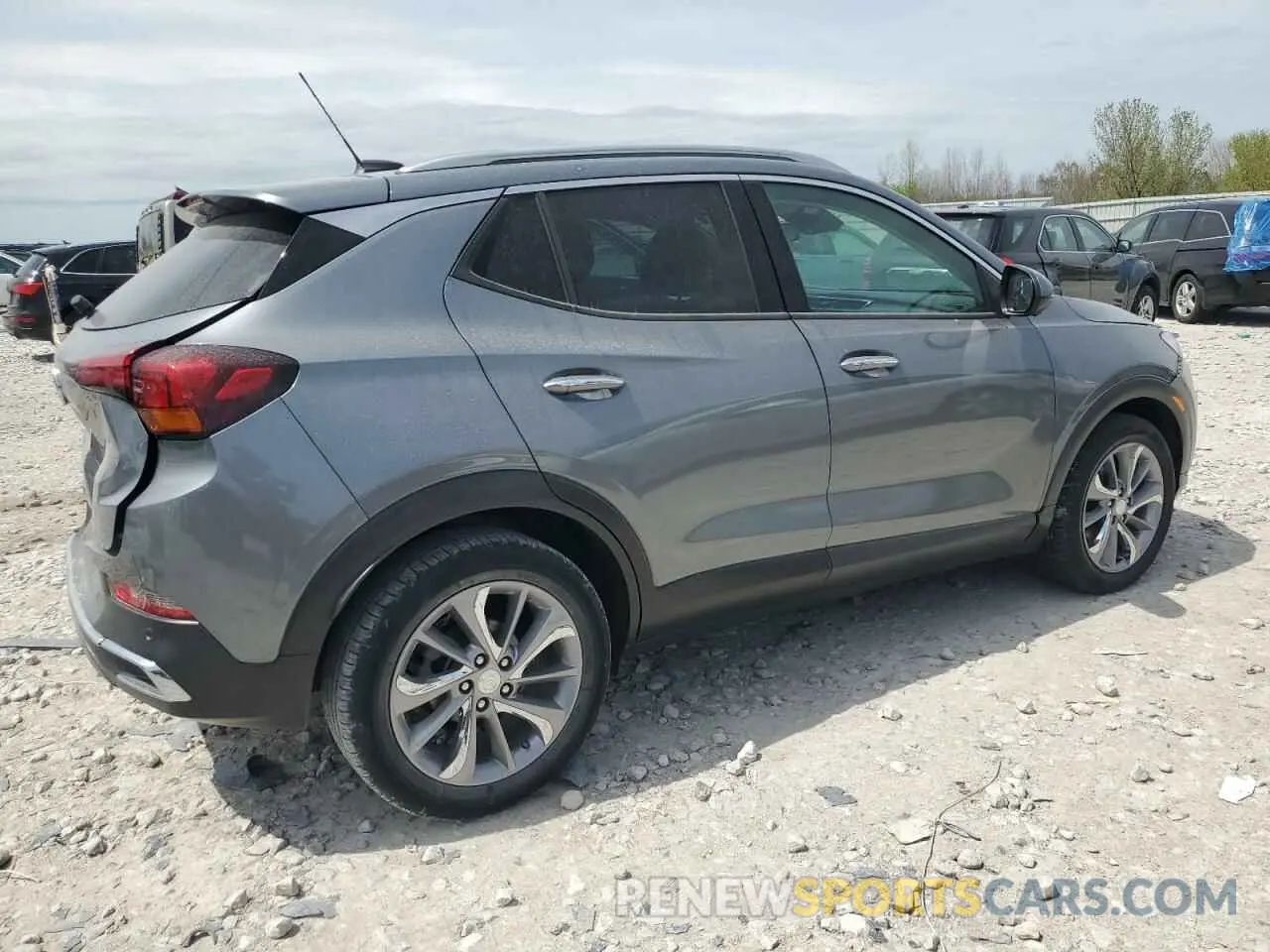 3 Фотография поврежденного автомобиля KL4MMFSLXLB104580 BUICK ENCORE 2020
