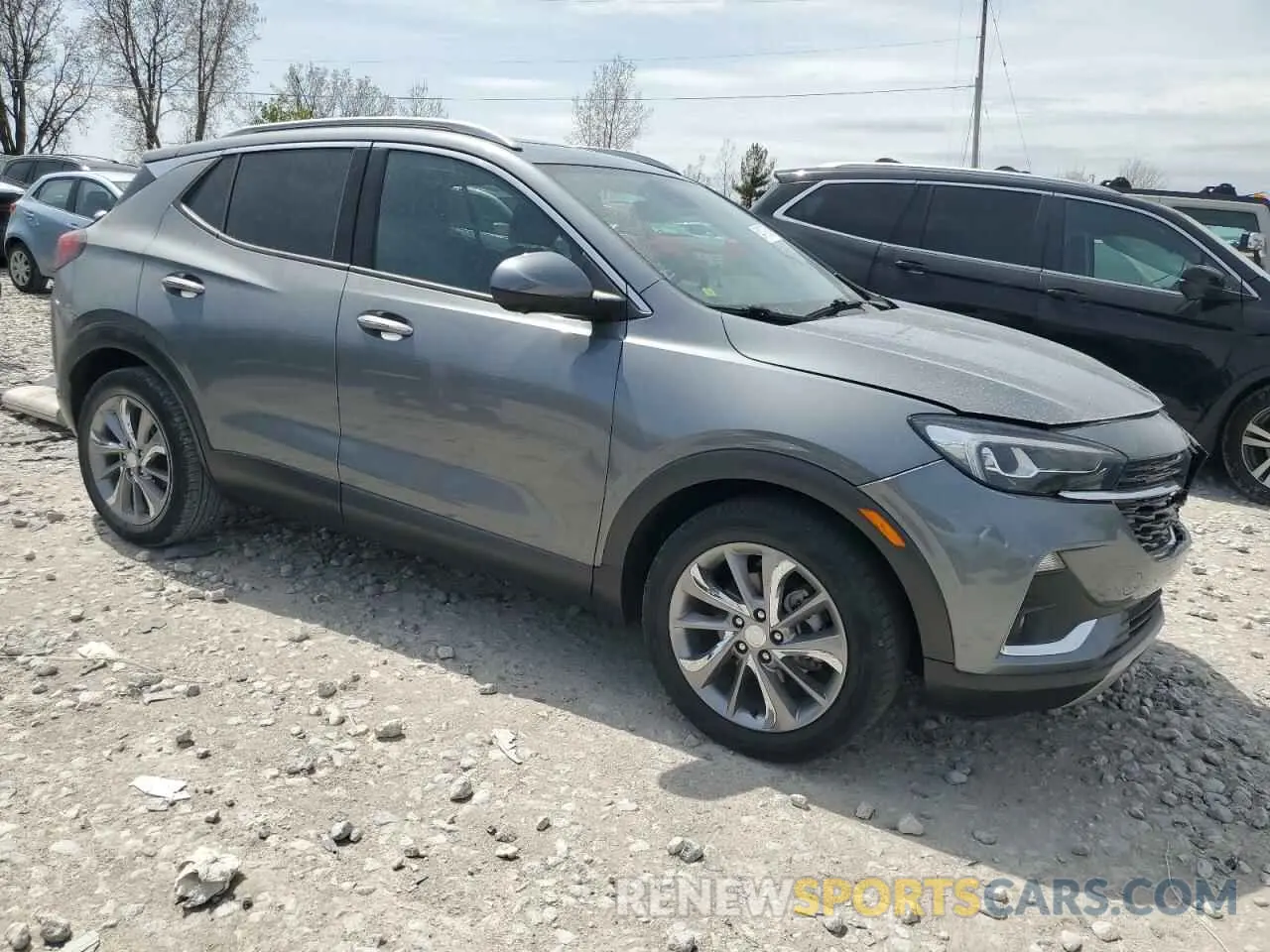 4 Фотография поврежденного автомобиля KL4MMFSLXLB104580 BUICK ENCORE 2020