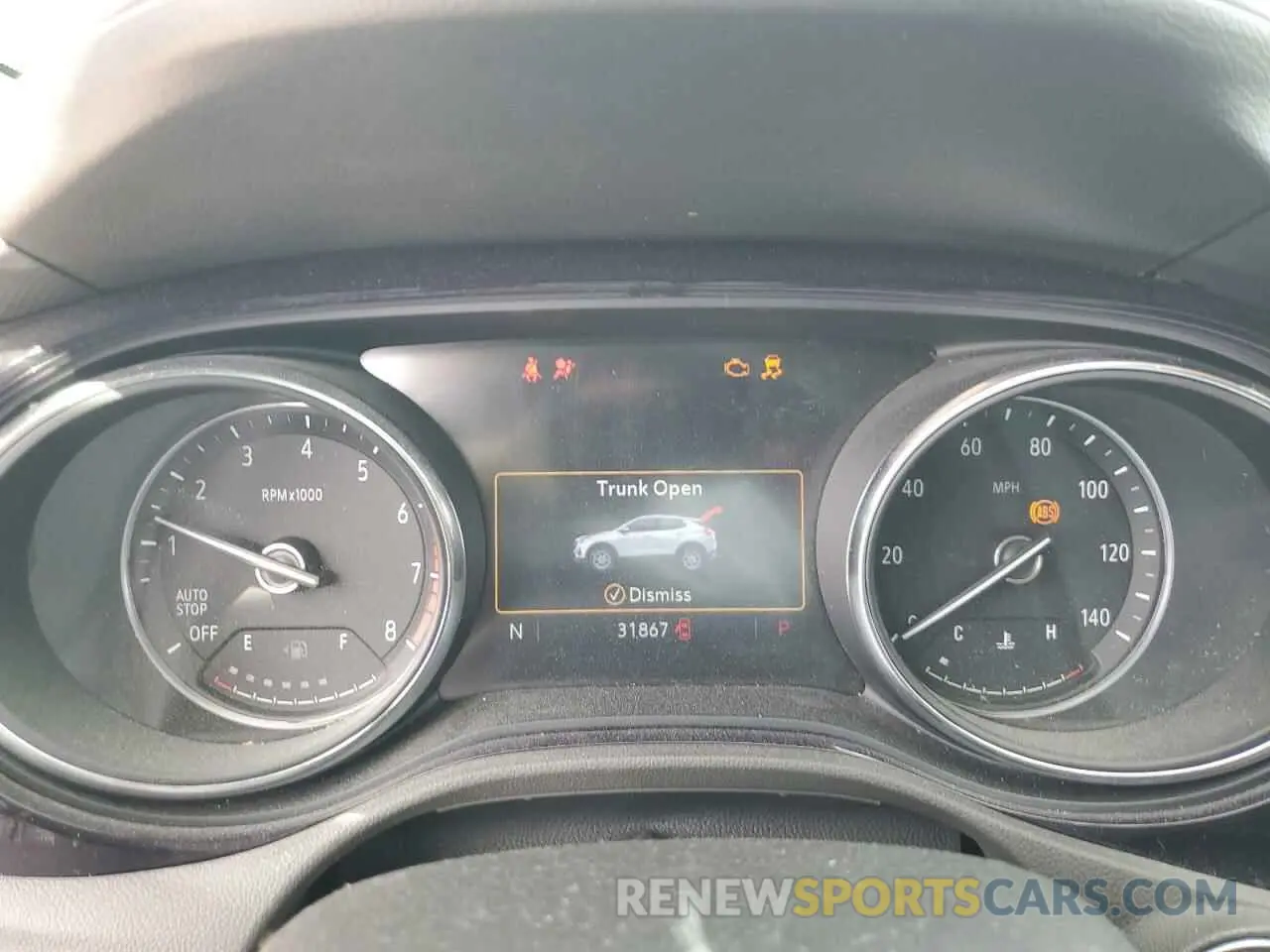 9 Фотография поврежденного автомобиля KL4MMFSLXLB104580 BUICK ENCORE 2020