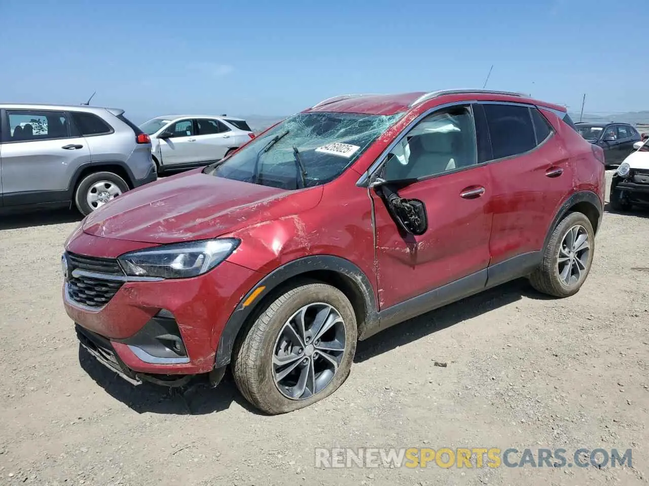 1 Фотография поврежденного автомобиля KL4MMGSL8LB117947 BUICK ENCORE 2020