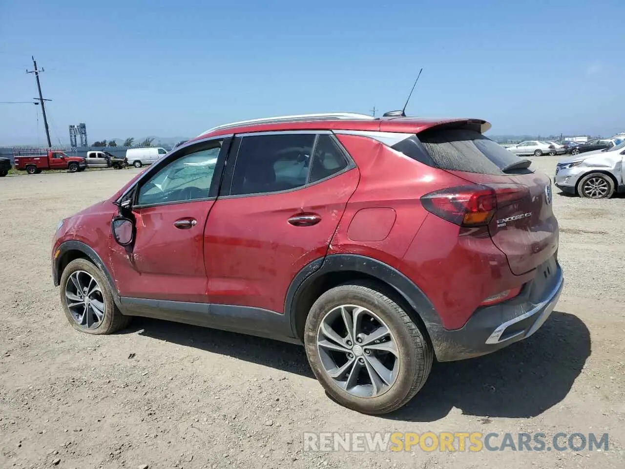 2 Фотография поврежденного автомобиля KL4MMGSL8LB117947 BUICK ENCORE 2020