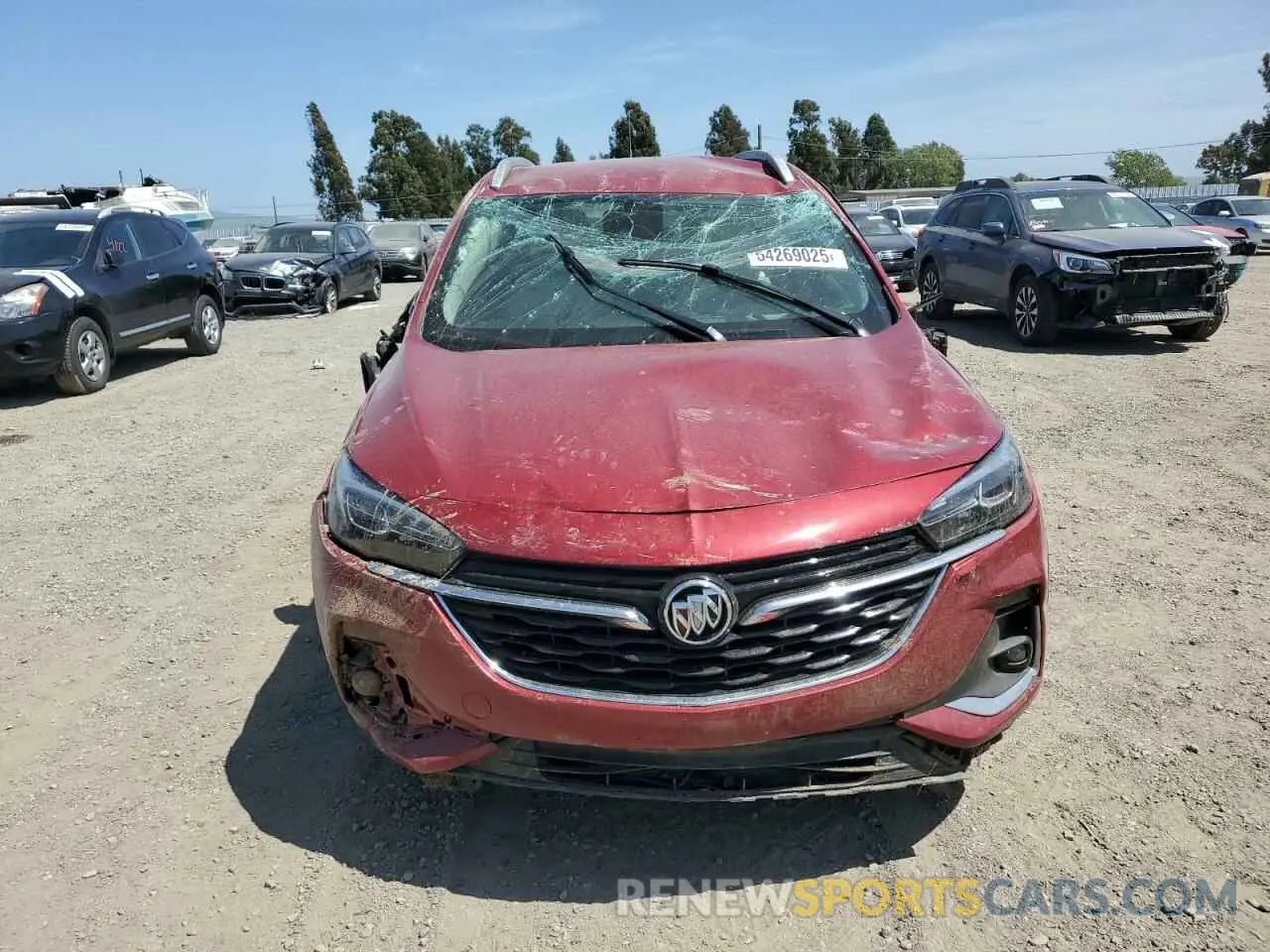 5 Фотография поврежденного автомобиля KL4MMGSL8LB117947 BUICK ENCORE 2020