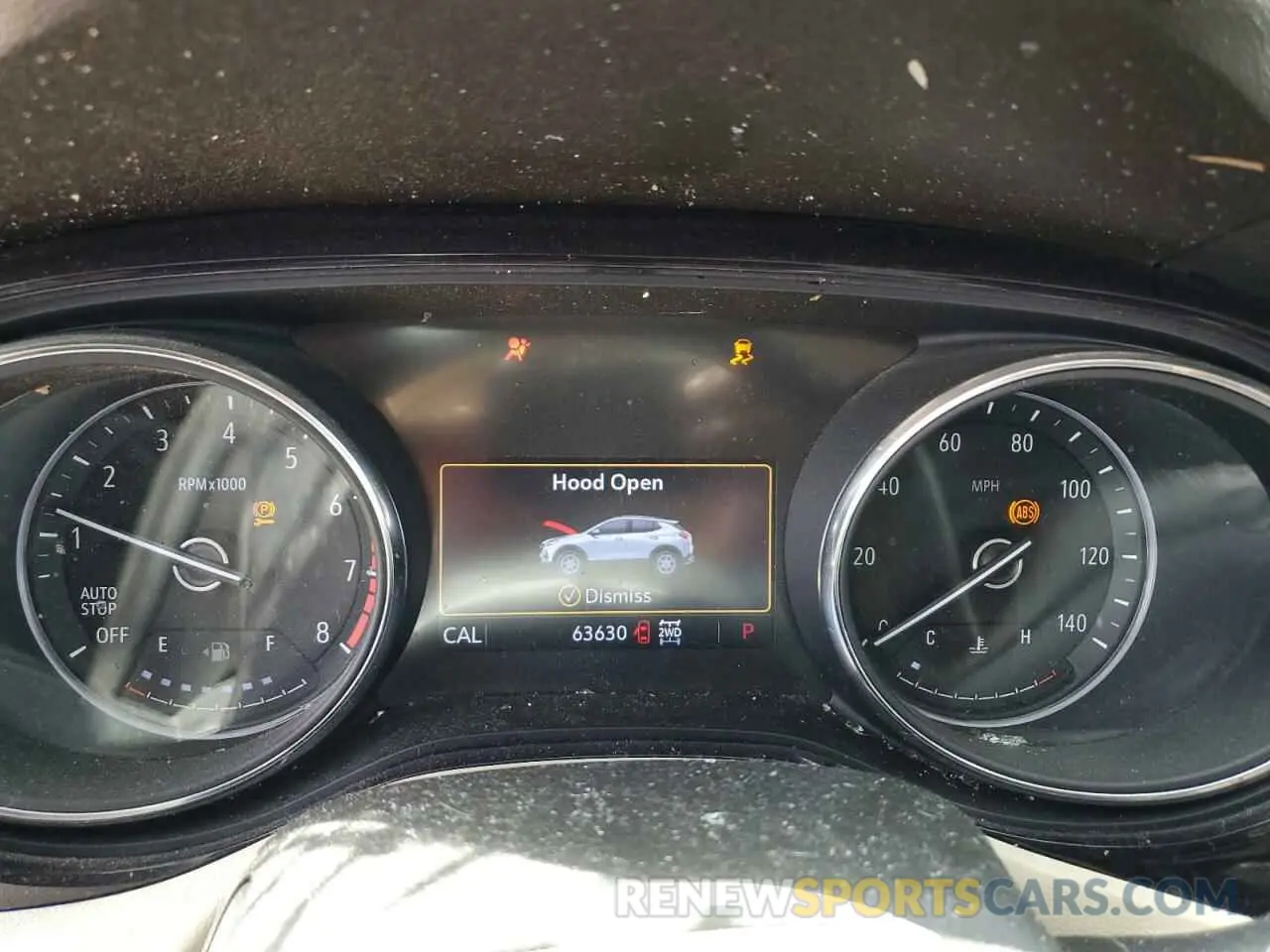 9 Фотография поврежденного автомобиля KL4MMGSL8LB117947 BUICK ENCORE 2020