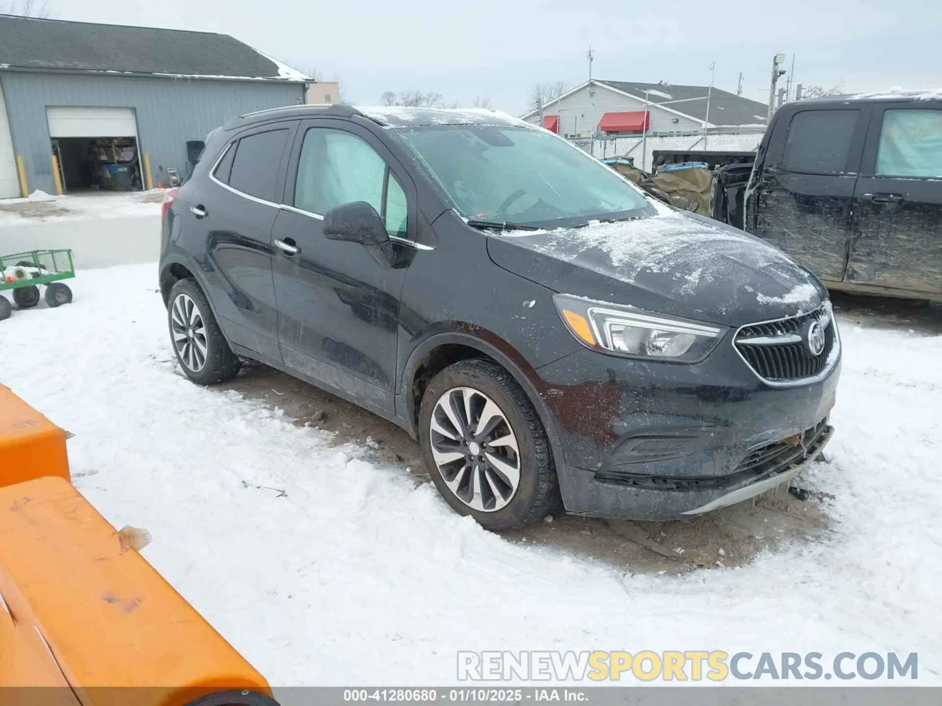 1 Фотография поврежденного автомобиля KL4CJASB1MB314999 BUICK ENCORE 2021