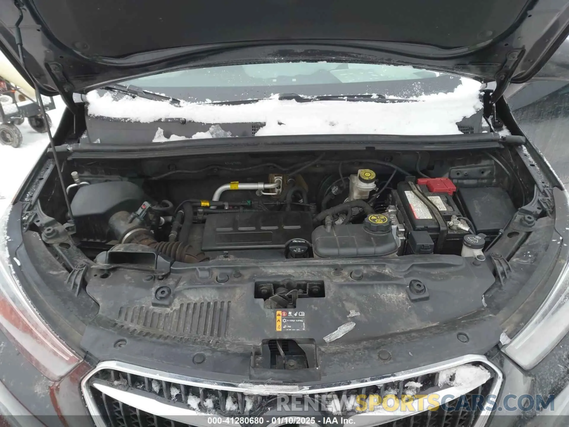 10 Фотография поврежденного автомобиля KL4CJASB1MB314999 BUICK ENCORE 2021