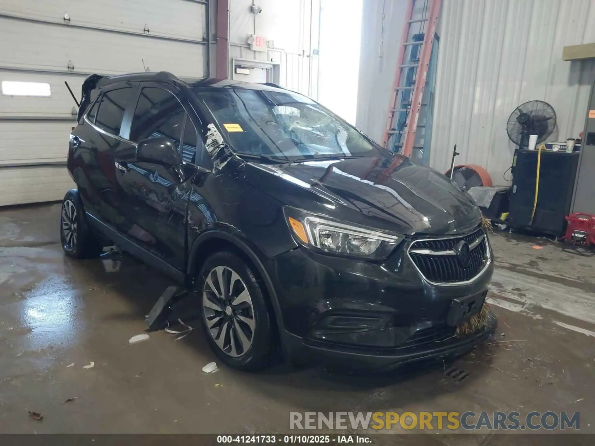 1 Photograph of a damaged car KL4CJASB2MB314686 BUICK ENCORE 2021