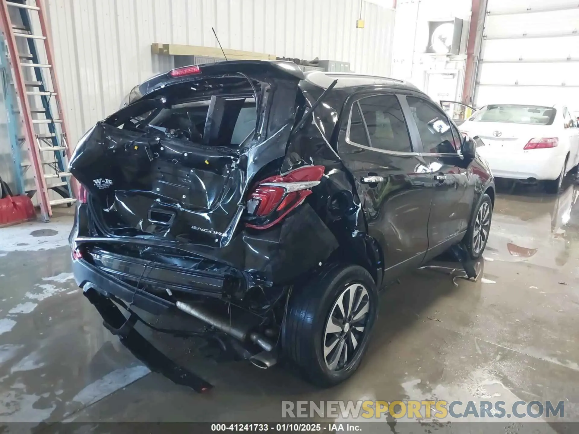 4 Photograph of a damaged car KL4CJASB2MB314686 BUICK ENCORE 2021