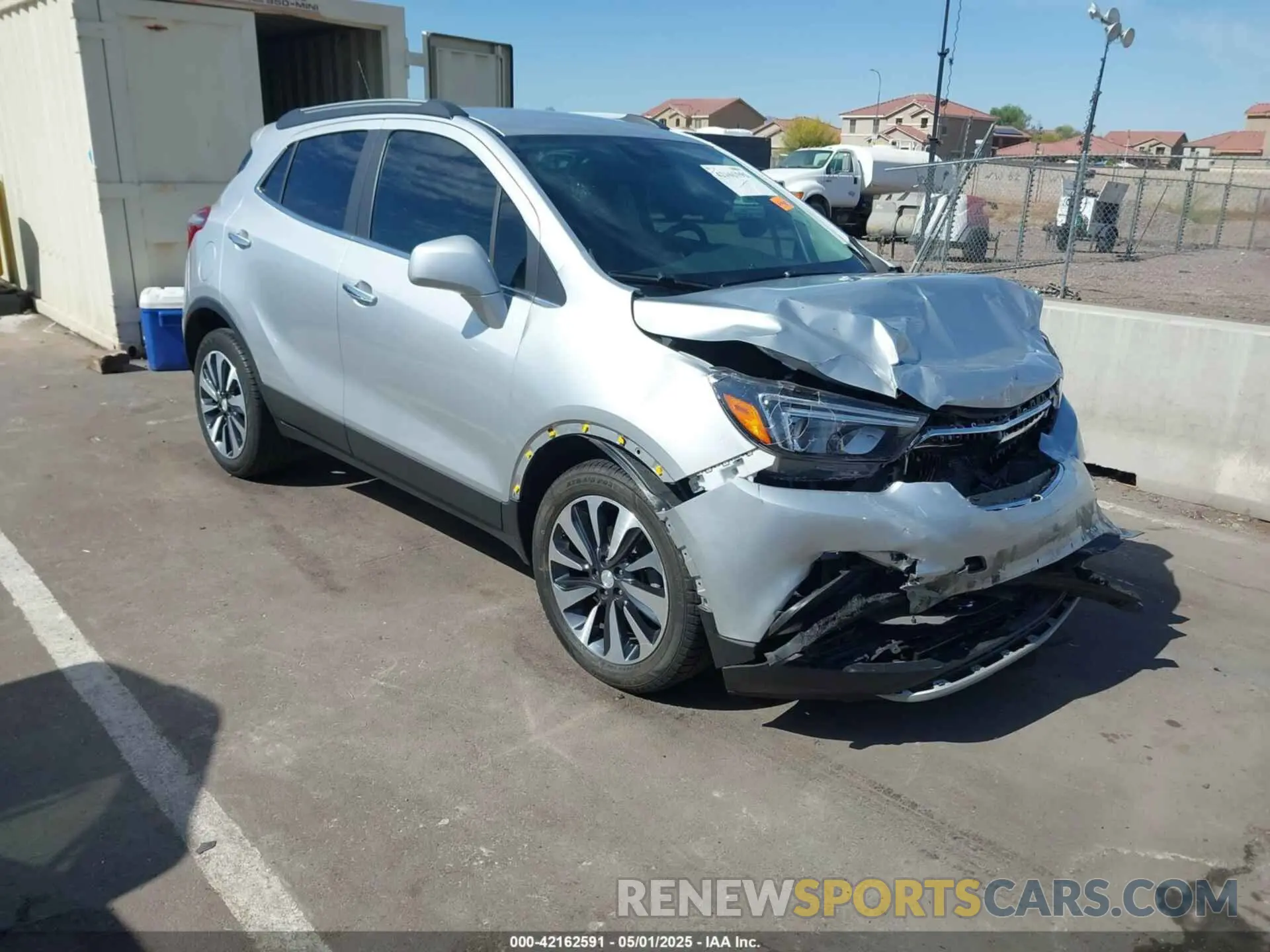 1 Фотография поврежденного автомобиля KL4CJASB3MB311182 BUICK ENCORE 2021