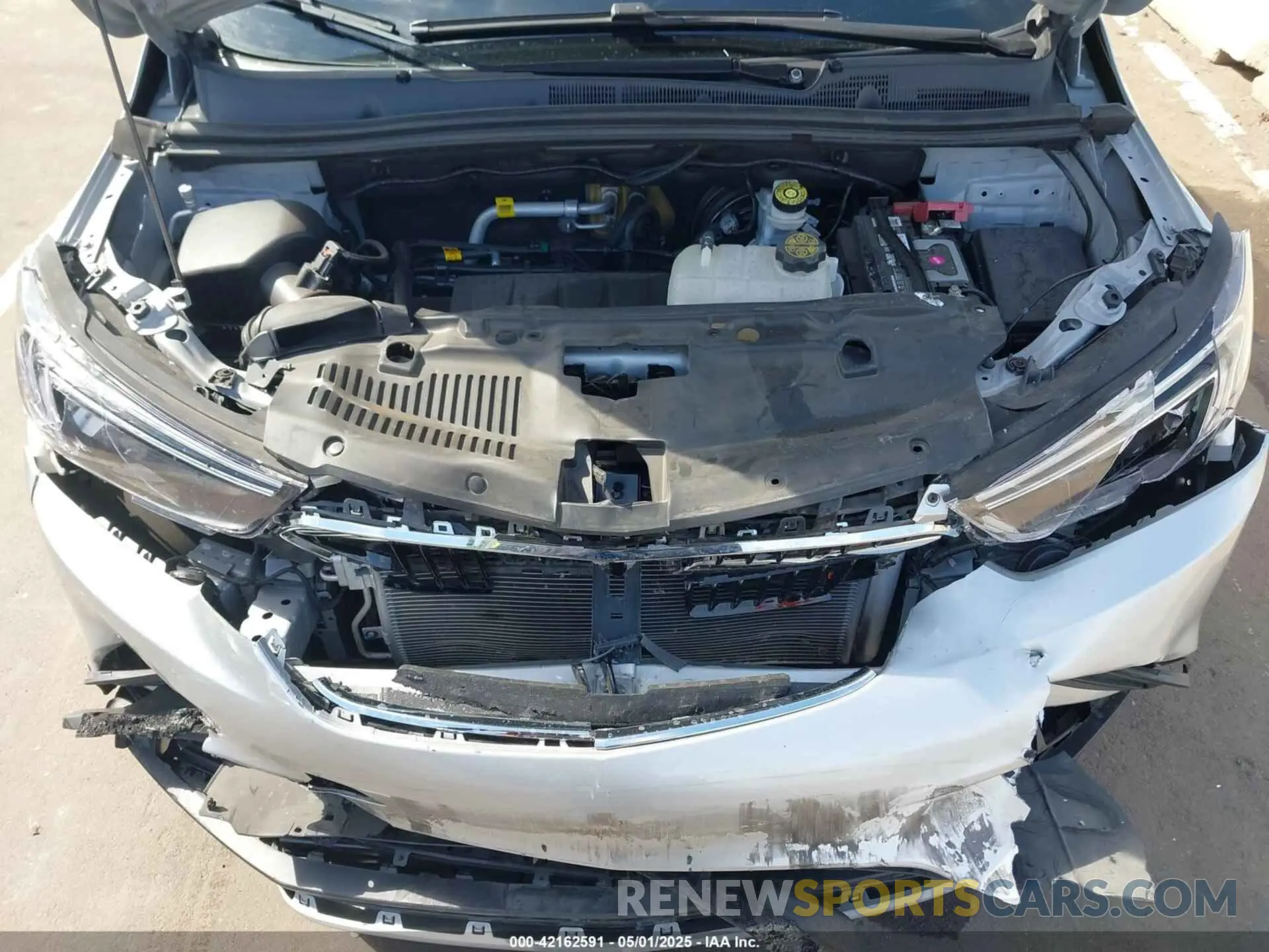 10 Фотография поврежденного автомобиля KL4CJASB3MB311182 BUICK ENCORE 2021