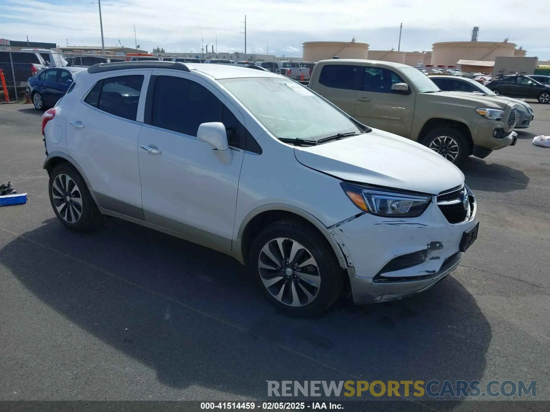 1 Фотография поврежденного автомобиля KL4CJASB3MB314406 BUICK ENCORE 2021