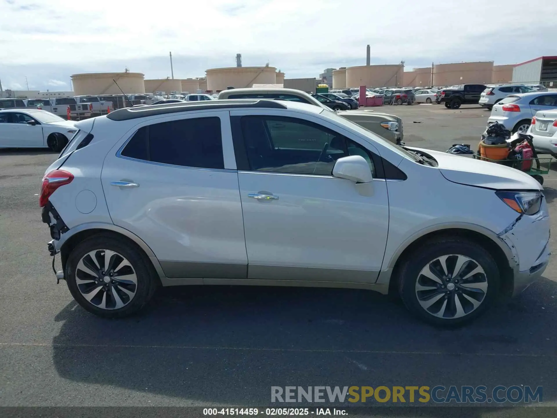 13 Фотография поврежденного автомобиля KL4CJASB3MB314406 BUICK ENCORE 2021