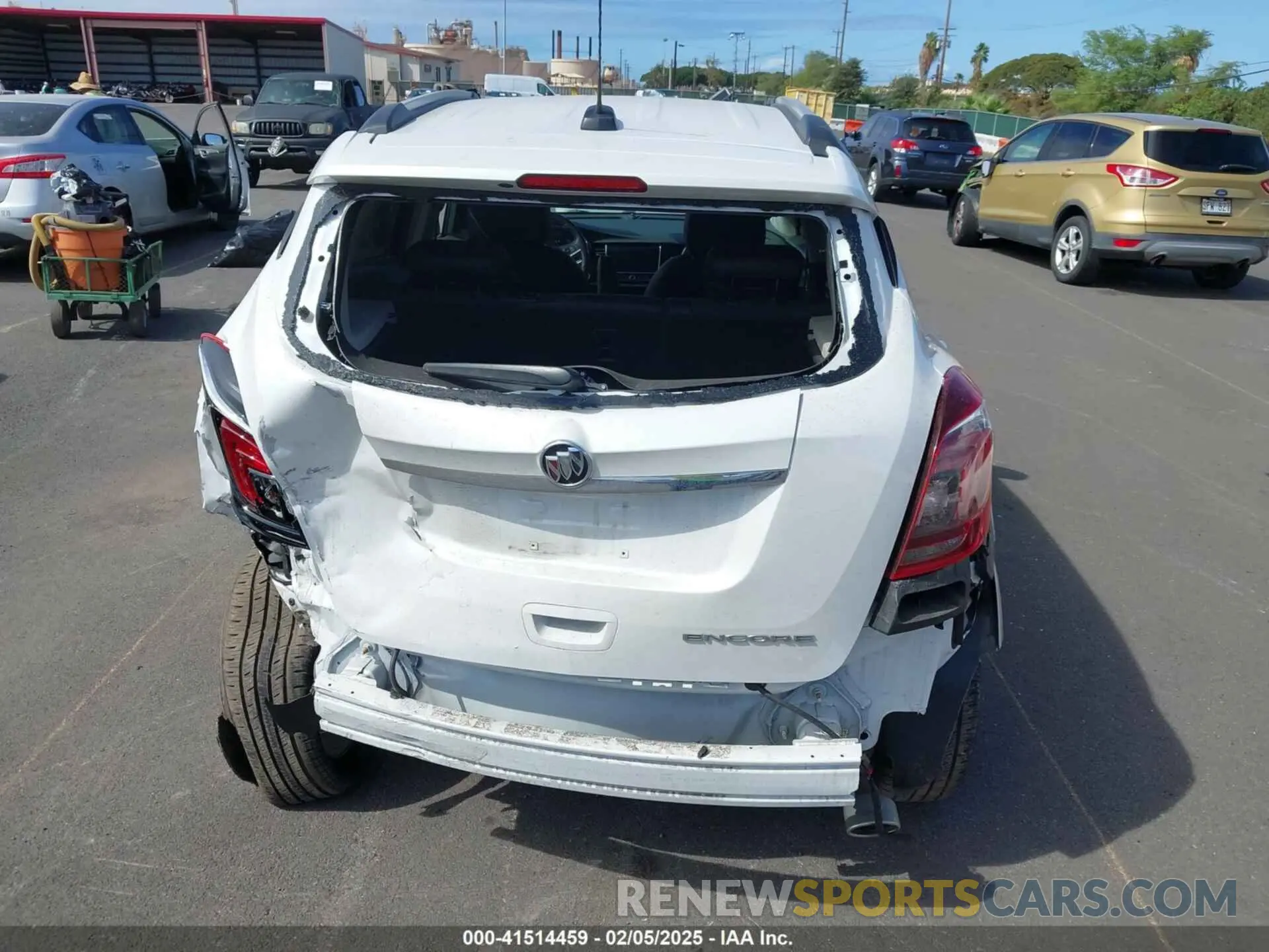 16 Фотография поврежденного автомобиля KL4CJASB3MB314406 BUICK ENCORE 2021