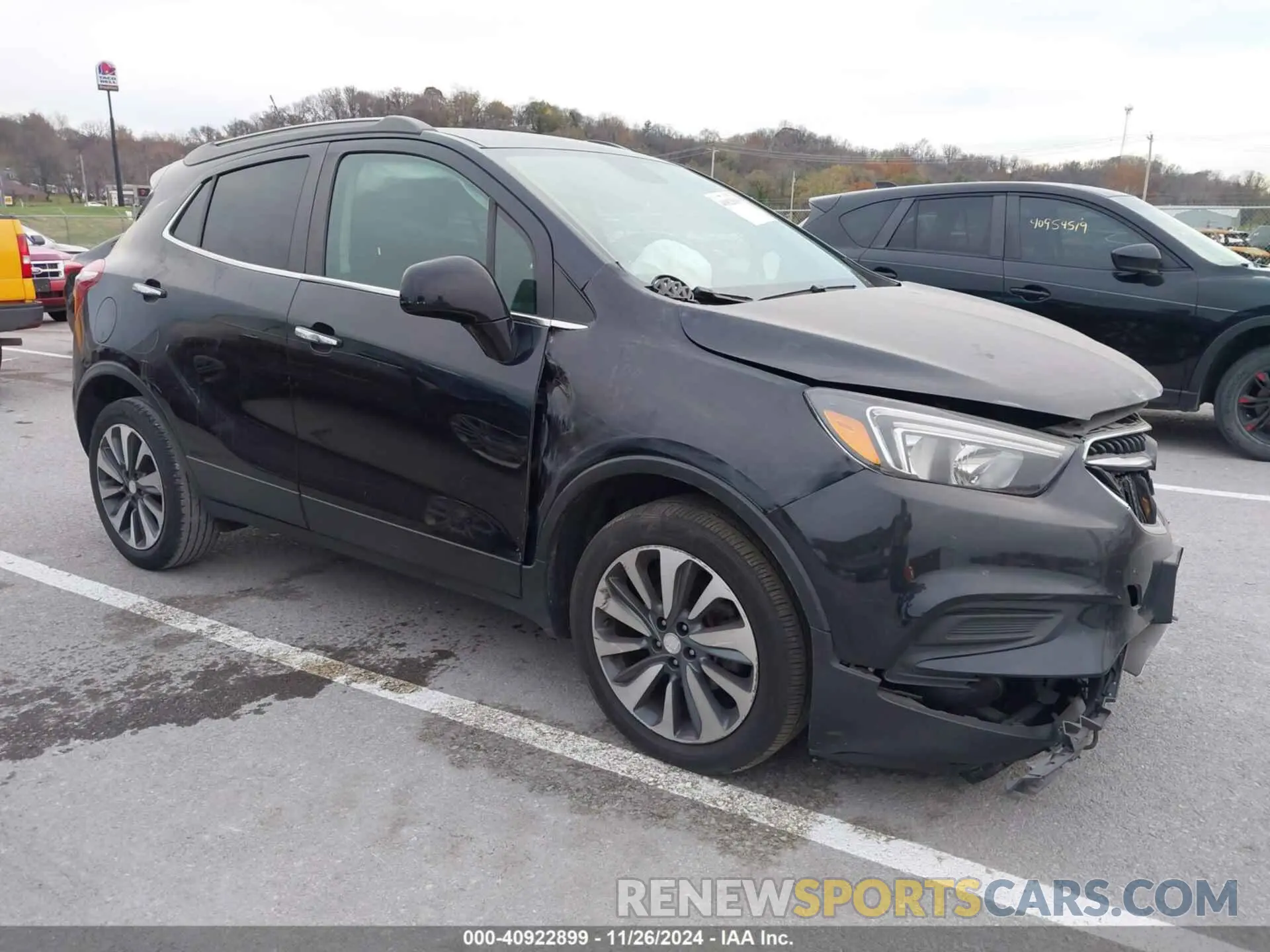1 Фотография поврежденного автомобиля KL4CJASB4MB333272 BUICK ENCORE 2021