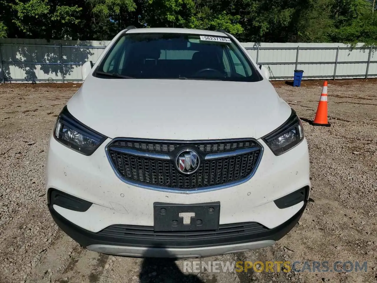 5 Фотография поврежденного автомобиля KL4CJASB5MB304878 BUICK ENCORE 2021