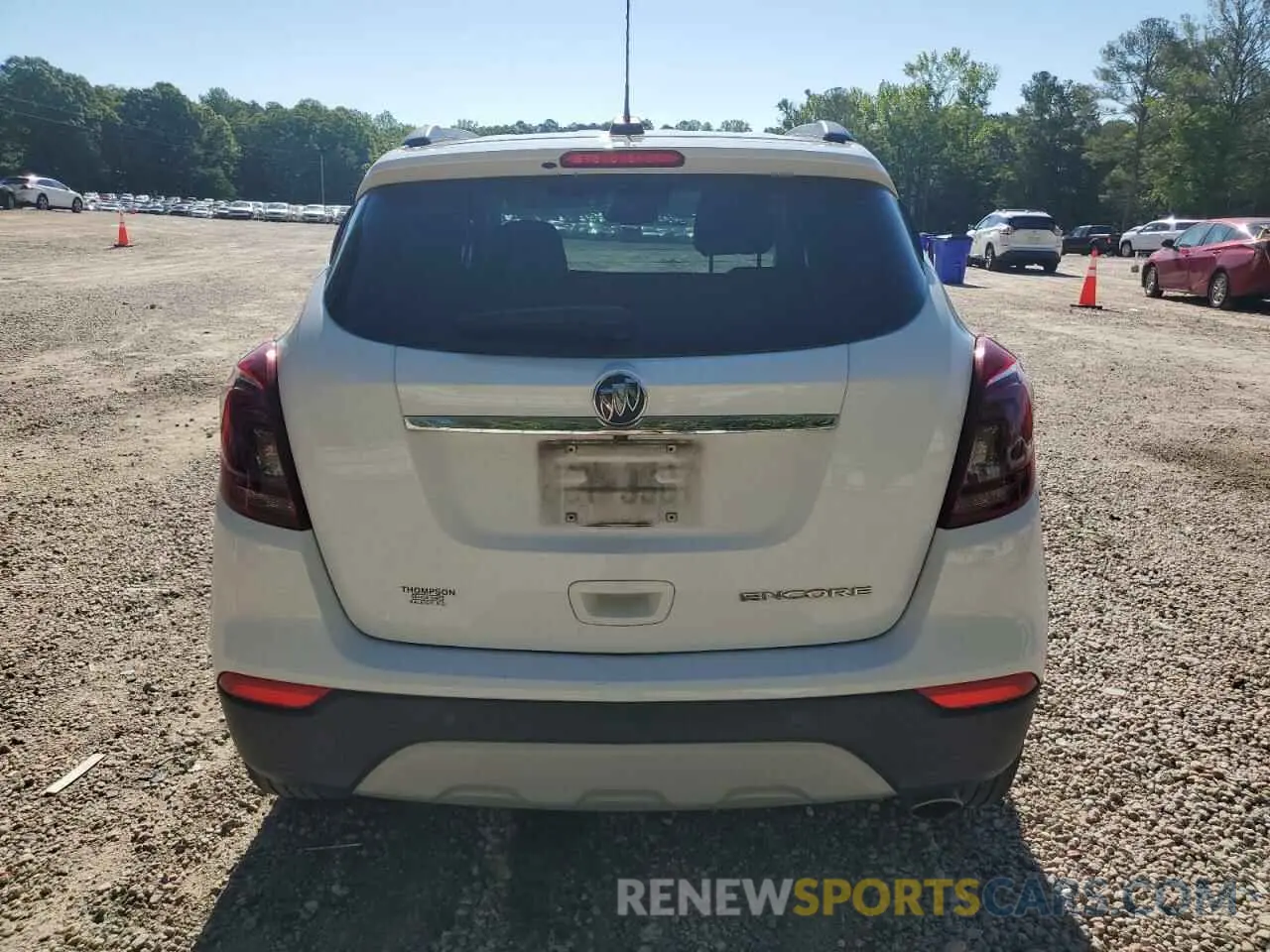 6 Фотография поврежденного автомобиля KL4CJASB5MB304878 BUICK ENCORE 2021