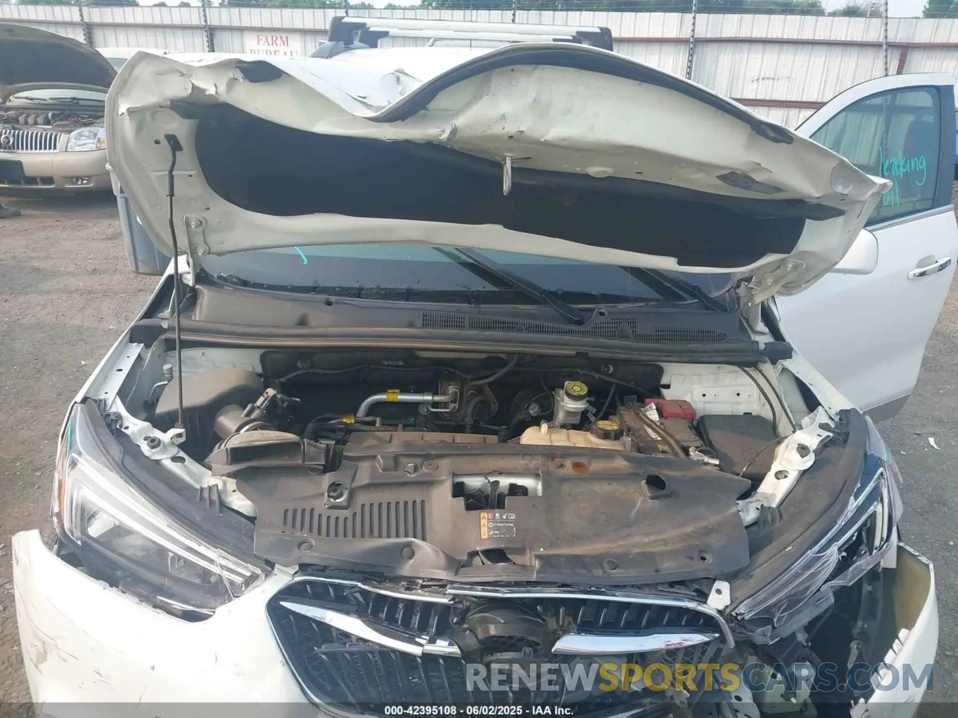 10 Фотография поврежденного автомобиля KL4CJASB5MB314570 BUICK ENCORE 2021