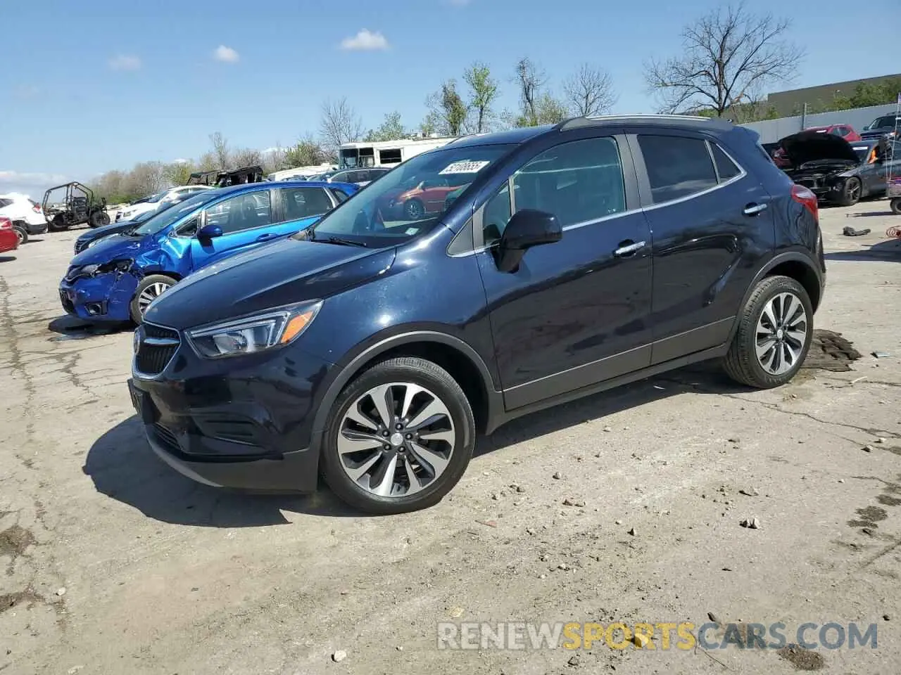 1 Фотография поврежденного автомобиля KL4CJASB5MB334012 BUICK ENCORE 2021