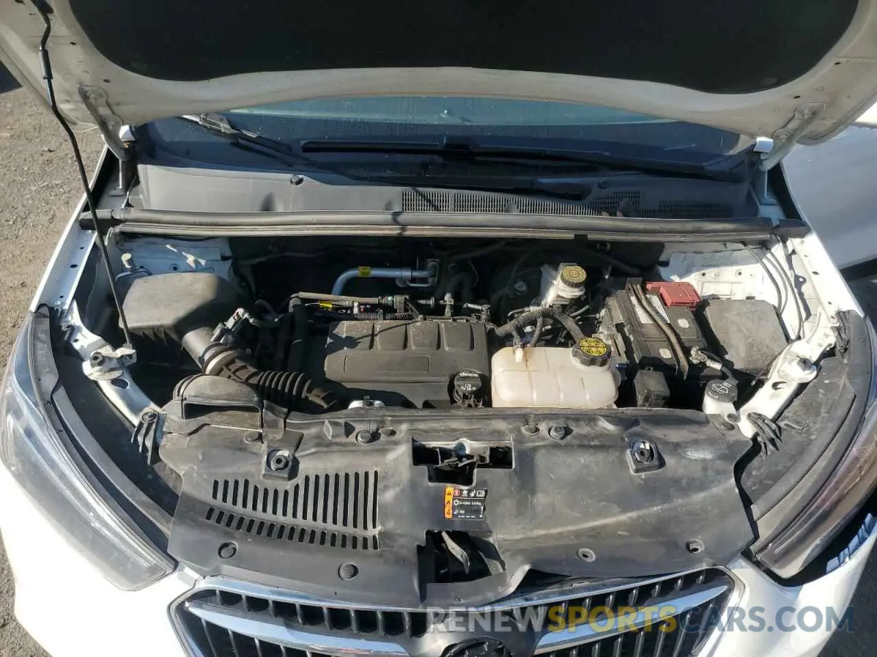 11 Фотография поврежденного автомобиля KL4CJASB5MB339551 BUICK ENCORE 2021