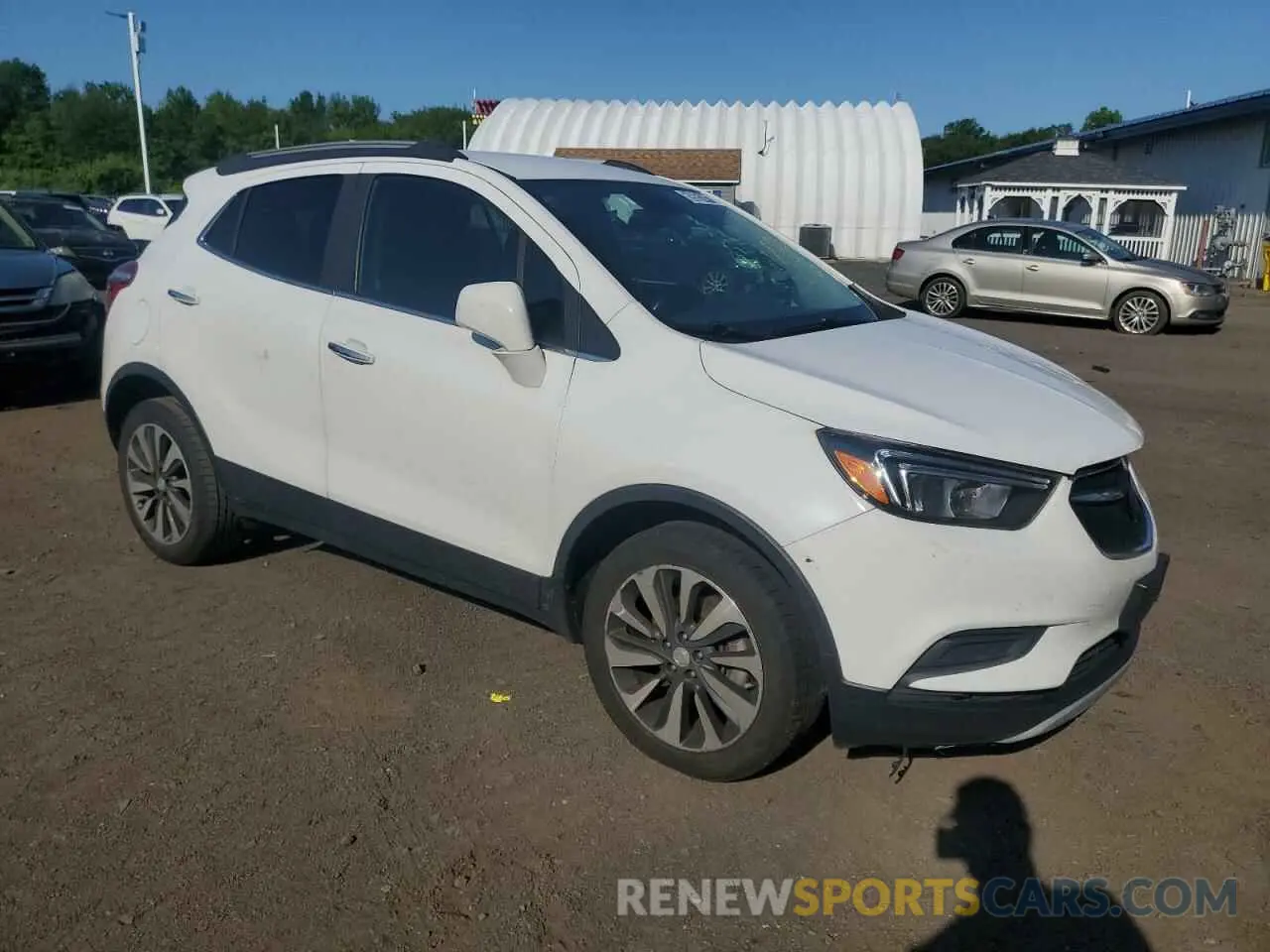 4 Фотография поврежденного автомобиля KL4CJASB5MB339551 BUICK ENCORE 2021