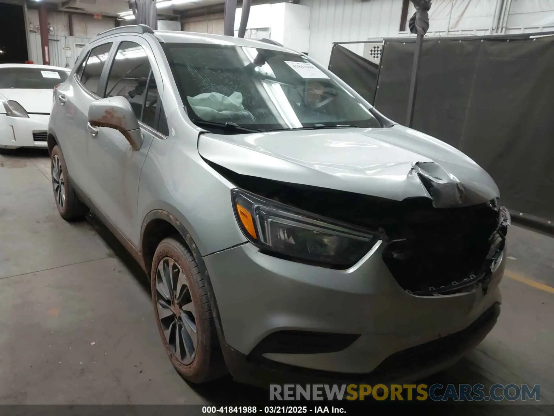 1 Фотография поврежденного автомобиля KL4CJASB6MB309930 BUICK ENCORE 2021