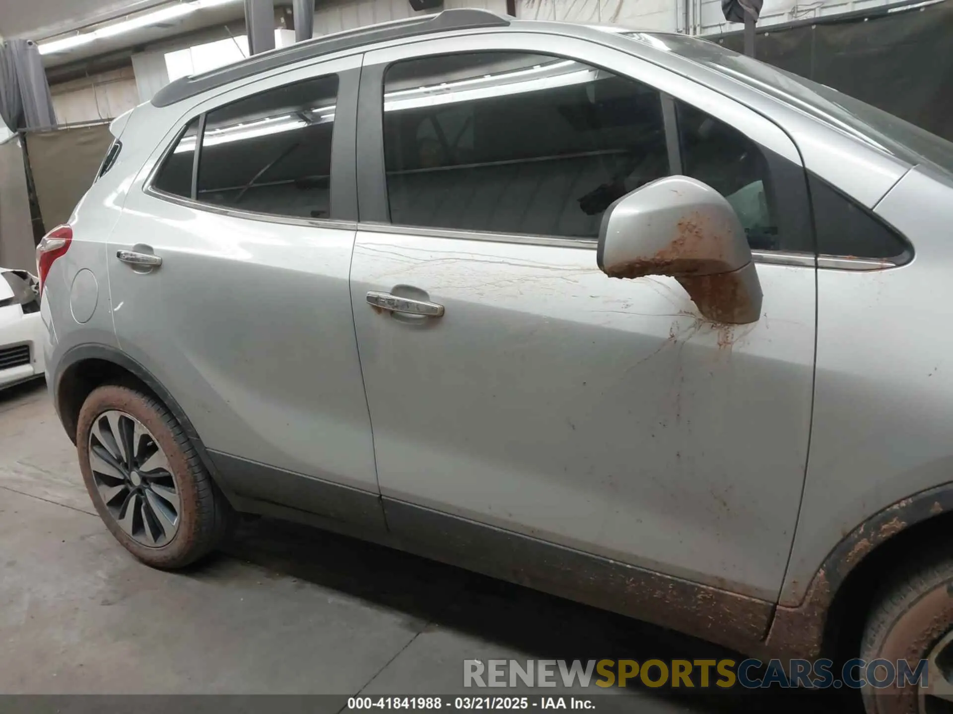 13 Фотография поврежденного автомобиля KL4CJASB6MB309930 BUICK ENCORE 2021