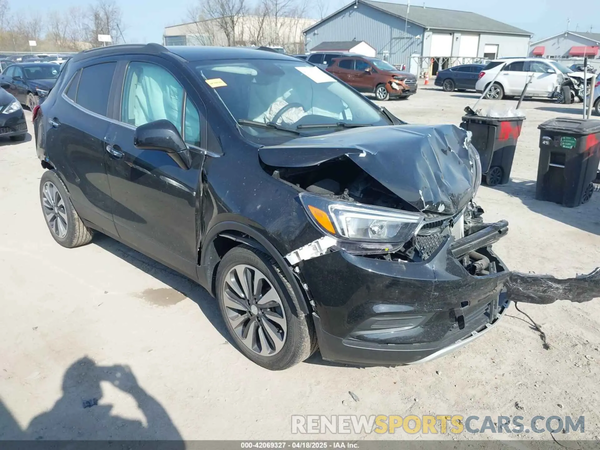 1 Photograph of a damaged car KL4CJASB7MB317003 BUICK ENCORE 2021